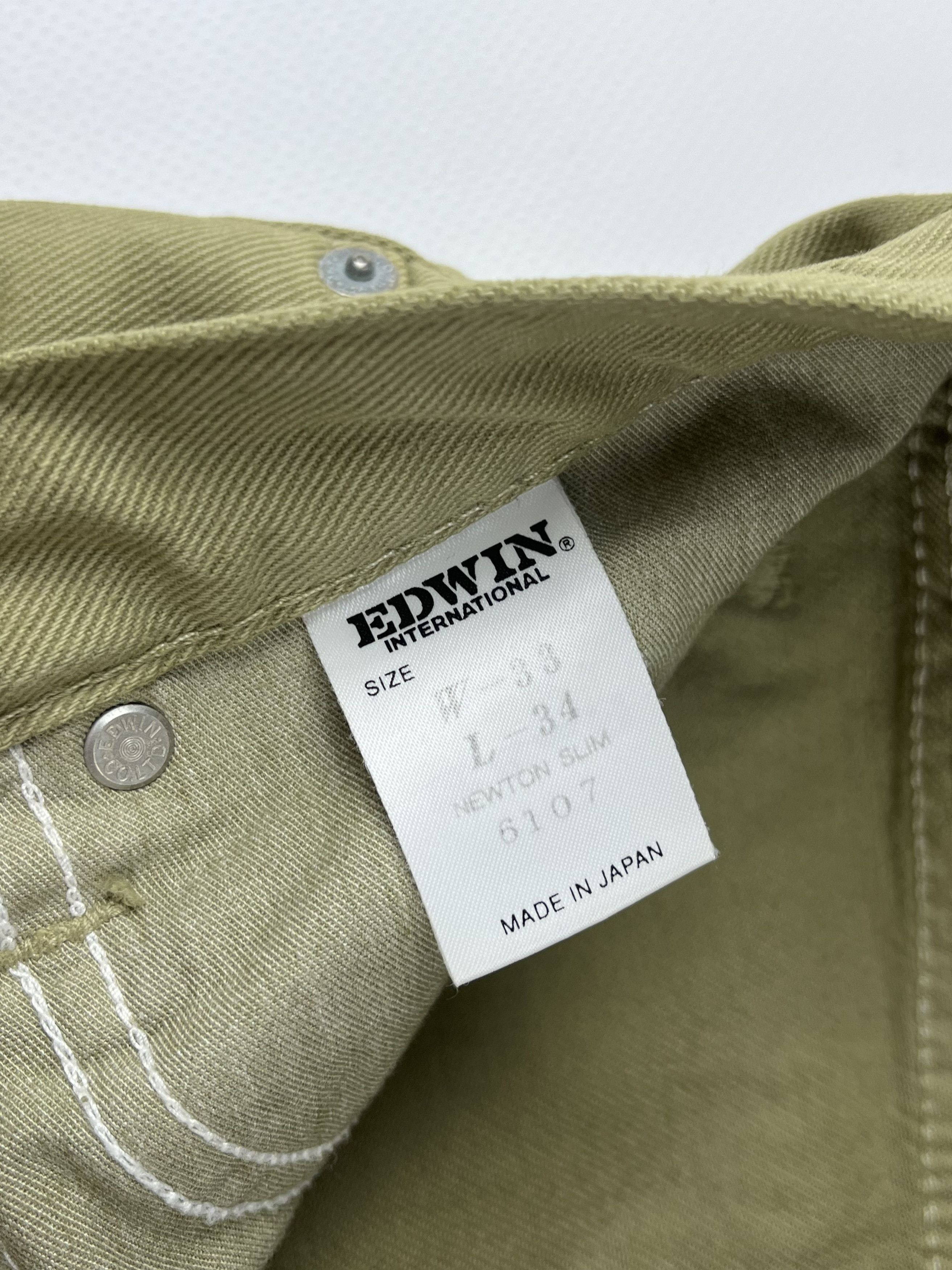 Edwin × Japanese Brand × Vintage RARE Edwin Made In Japan Baggy Jeans Size US 34 / EU 50 - 5 Thumbnail
