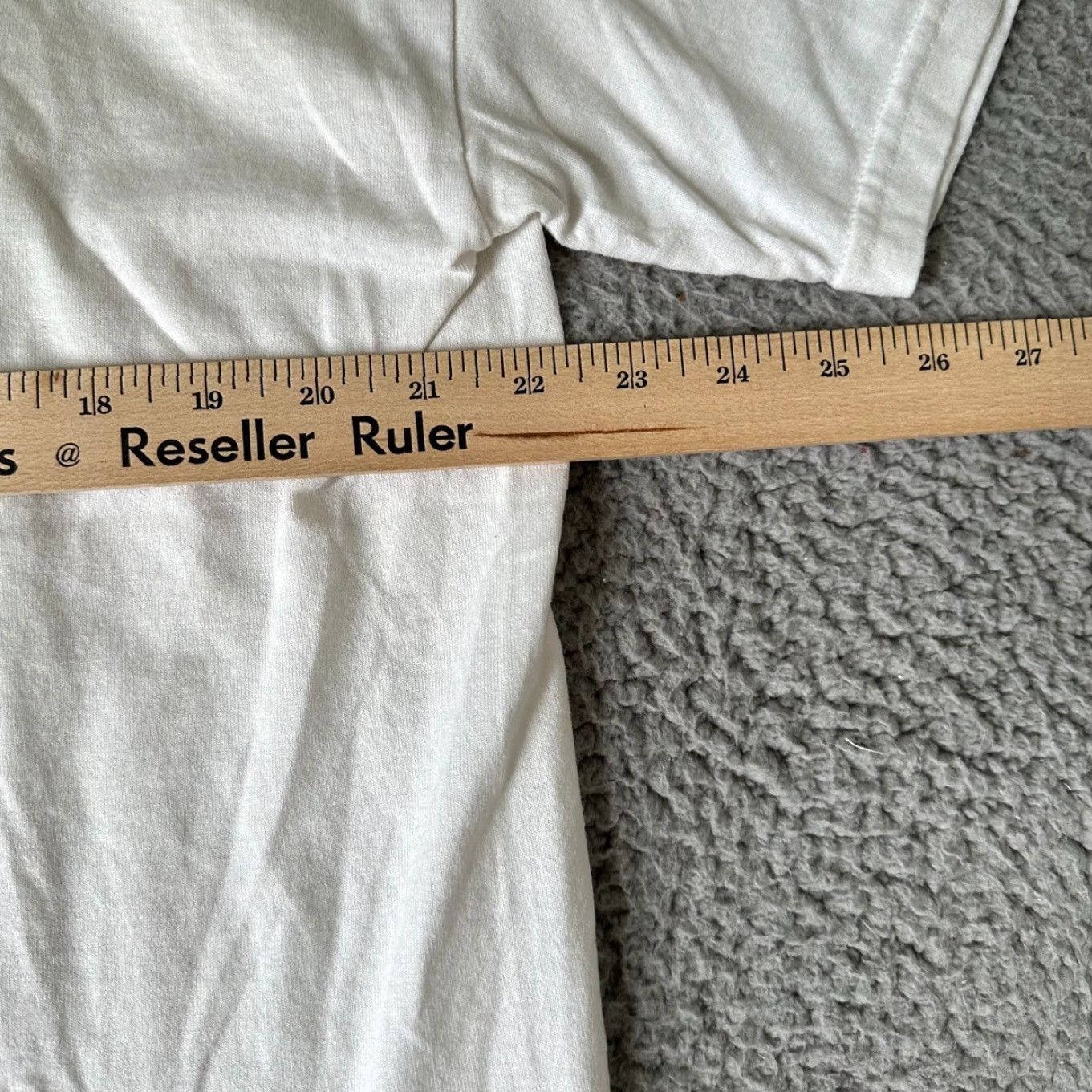 Vintage VINTAGE Baseball Shirt Mens XL White T-Shirt Short Sleeve Crew Neck Sports 80s 90s School USSSA Iowa Men T-Shirt Size US M / EU 48-50 / 2 - 7 Thumbnail