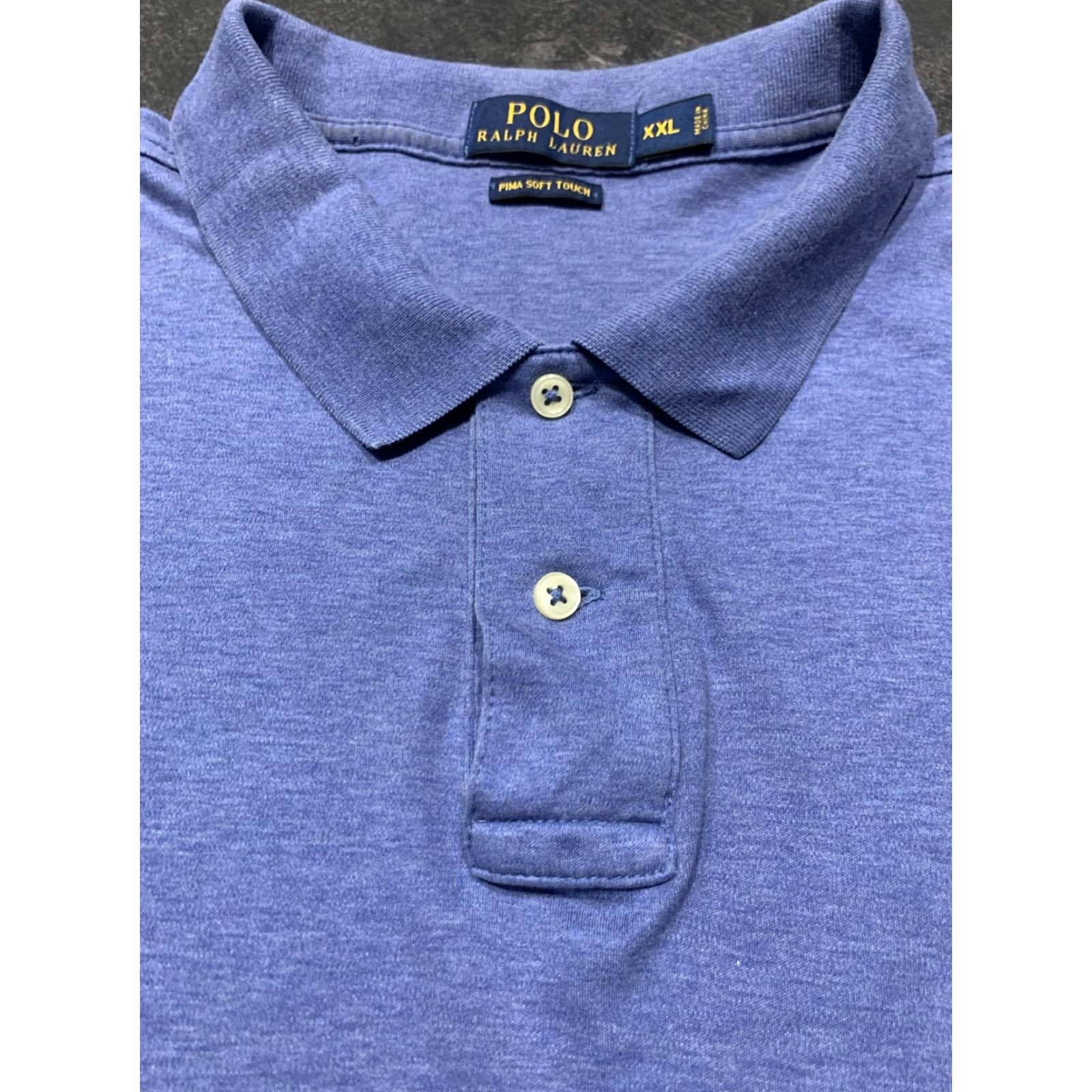 Polo Ralph Lauren Polo Ralph Lauren Polo Shirt Men’s 2XL Blue Classic Soft Cotton Activewear Size US XXL / EU 58 / 5 - 5 Thumbnail