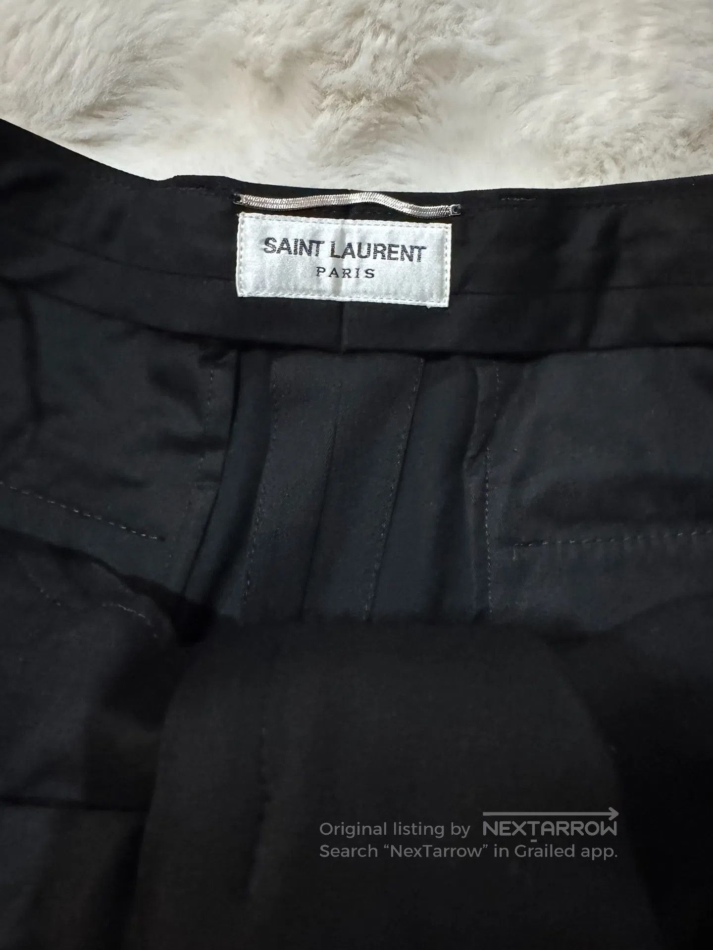 Saint Laurent Paris Saint Laurent Paris Smoking Pants| Size US 32 / EU 48 - 4 Thumbnail