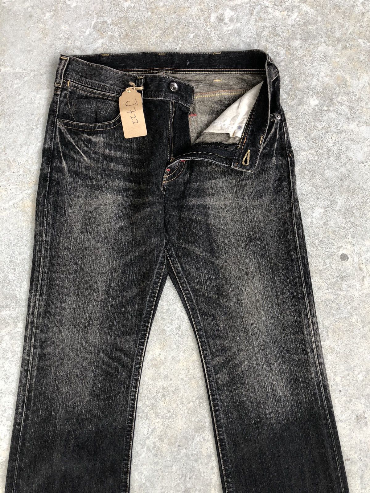 Wrangler Wrangler Flared Jeans Distressed Distressed Jeans Size US 33 - 3 Thumbnail
