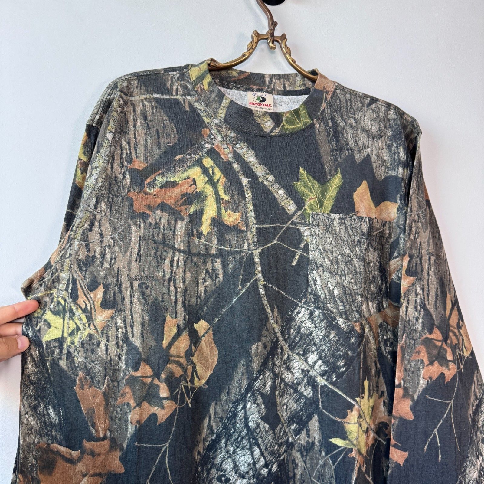 Mossy Oaks Vintage Mossy Oak Explorer LS Camo Longsleeve Tee Military Size US L / EU 52-54 / 3 - 5 Thumbnail