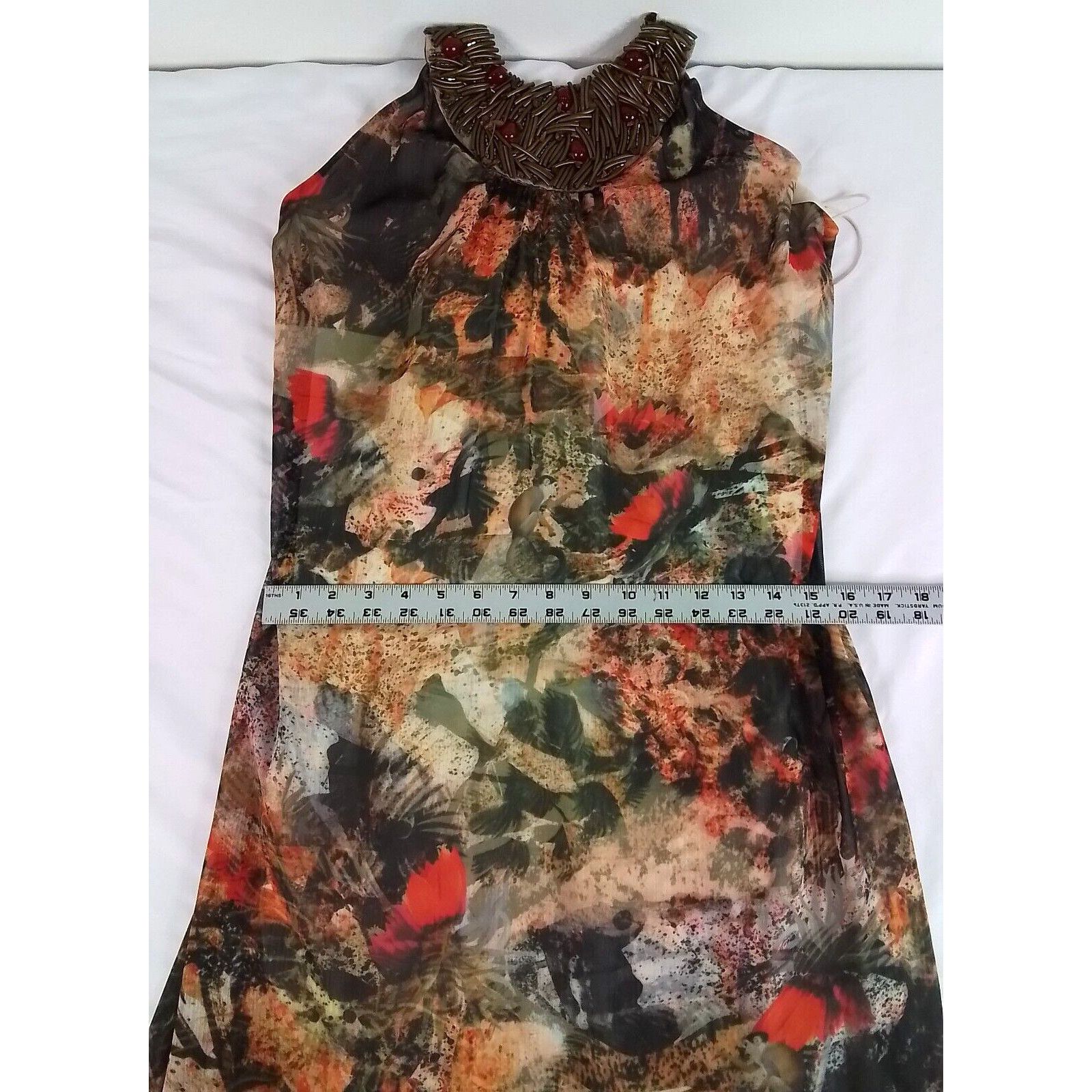 Alice + Olivia Alice + Olivia Dress Women's S Shona Jungle Print Maxi Dress Size S / US 4 / IT 40 - 13 Thumbnail