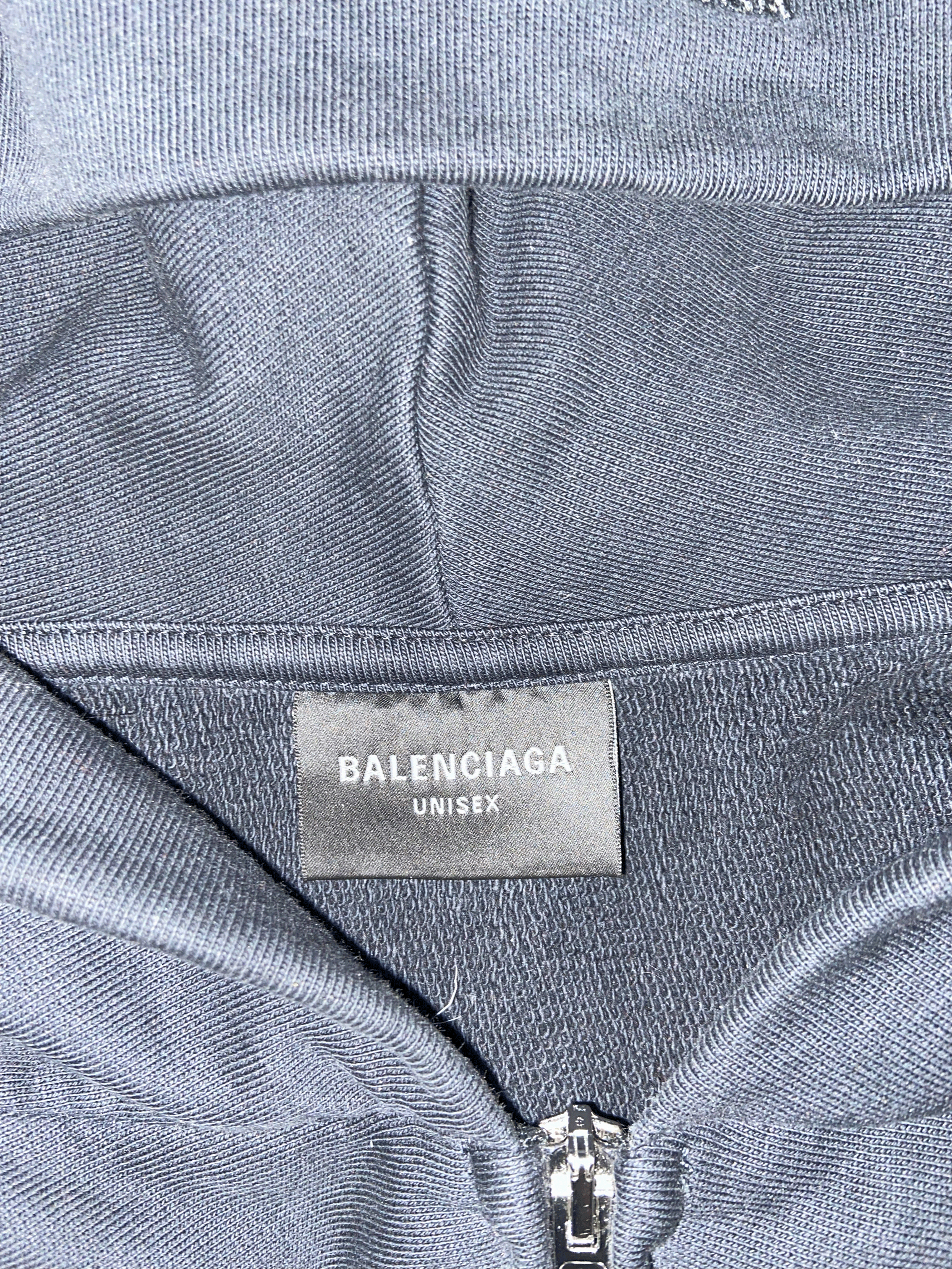 Balenciaga Sporty B Medium Fit Zip Up Size US M / EU 48-50 / 2 - 2 Thumbnail