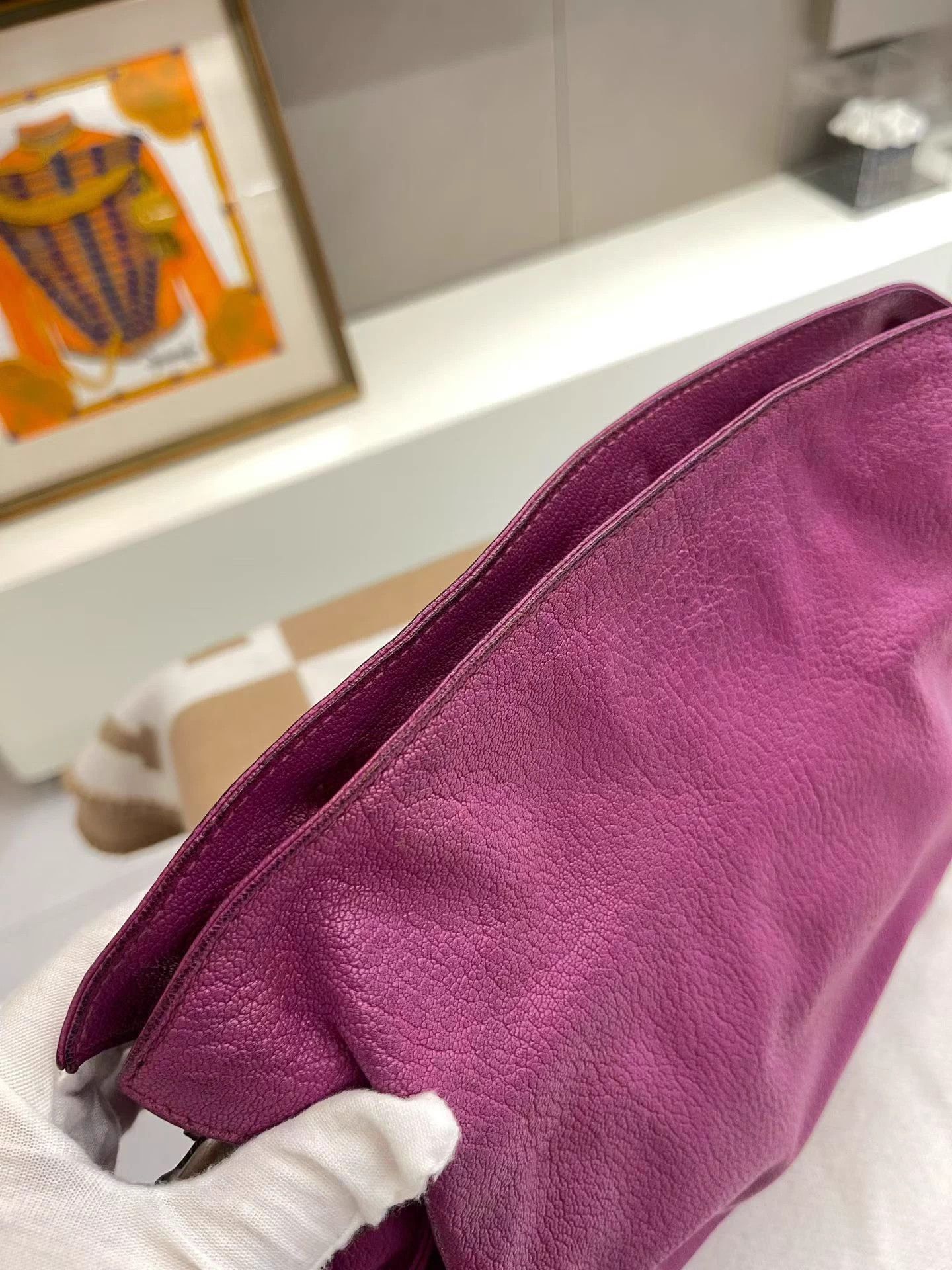 Loewe Loewe Lucky Bag 28x10x27 Good Condition M778 Size ONE SIZE - 3 Thumbnail