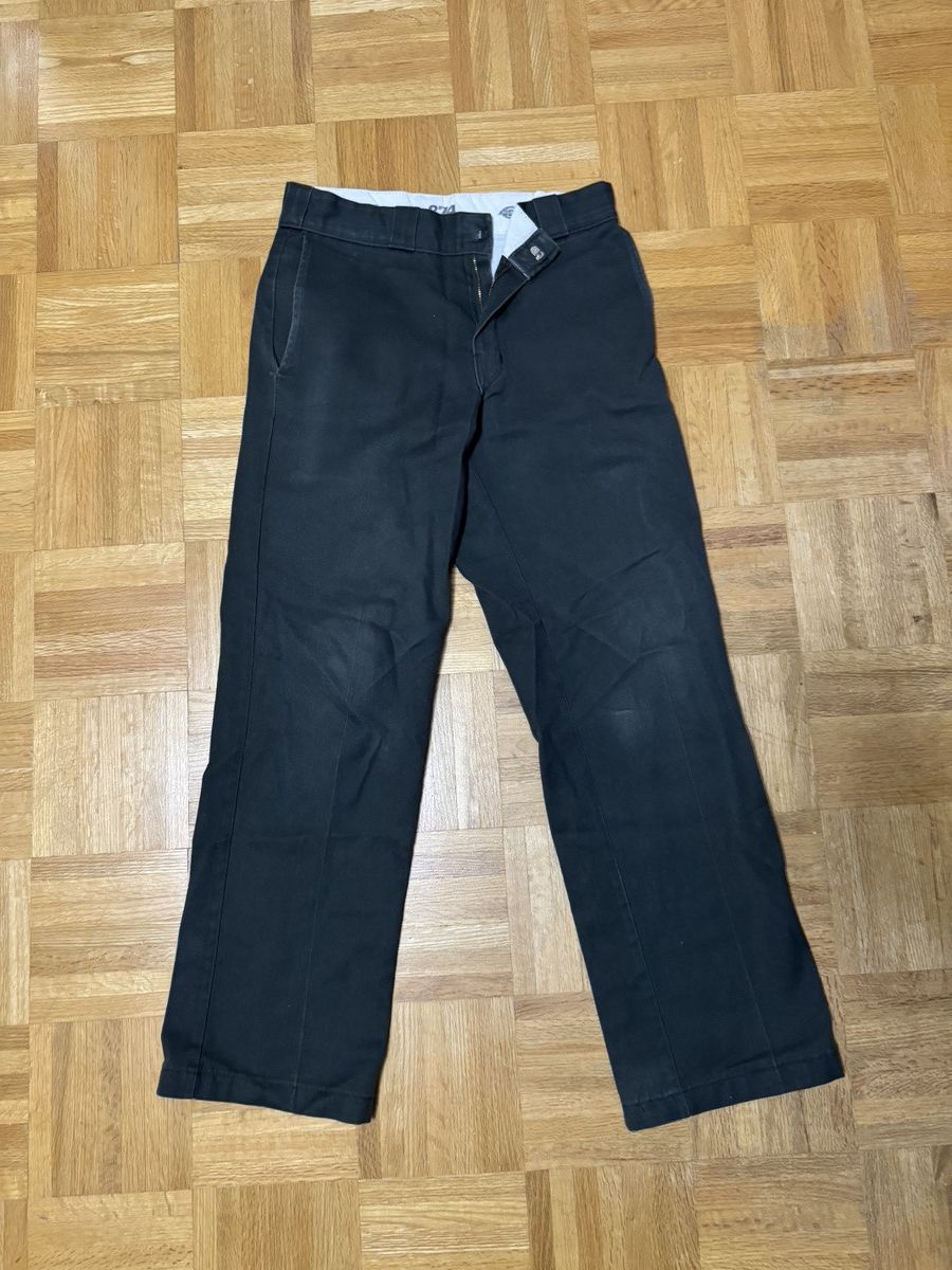 Dickies Olive Green Dickies Original 874 Pants Size US 30 / EU 46 - 1 Thumbnail