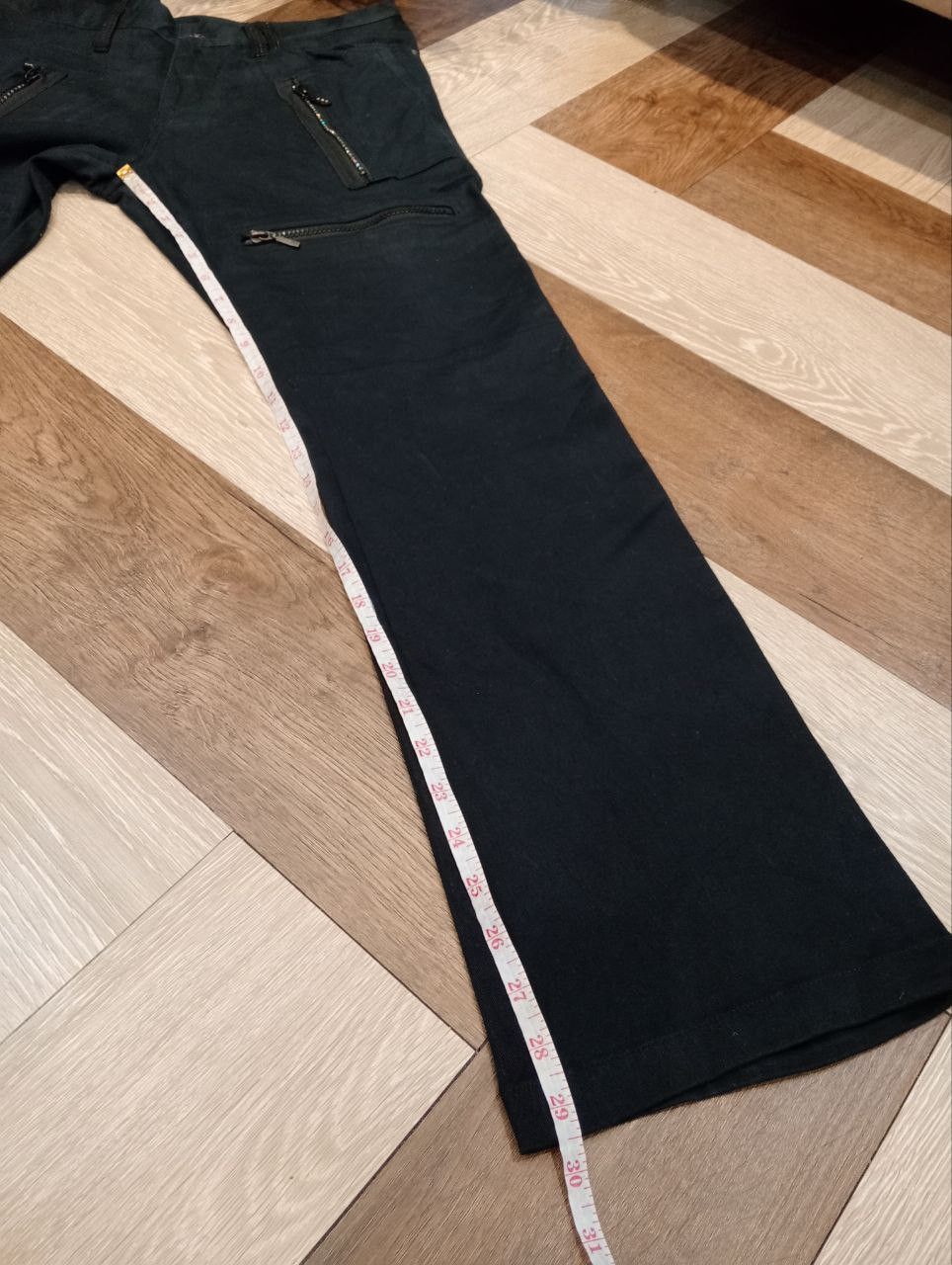 semanticdesign JAPANESE SEMANTIC DESIGN FLARED PANTS PUNK ZIP - SIZE M Size US 32 / EU 48 - 15 Thumbnail