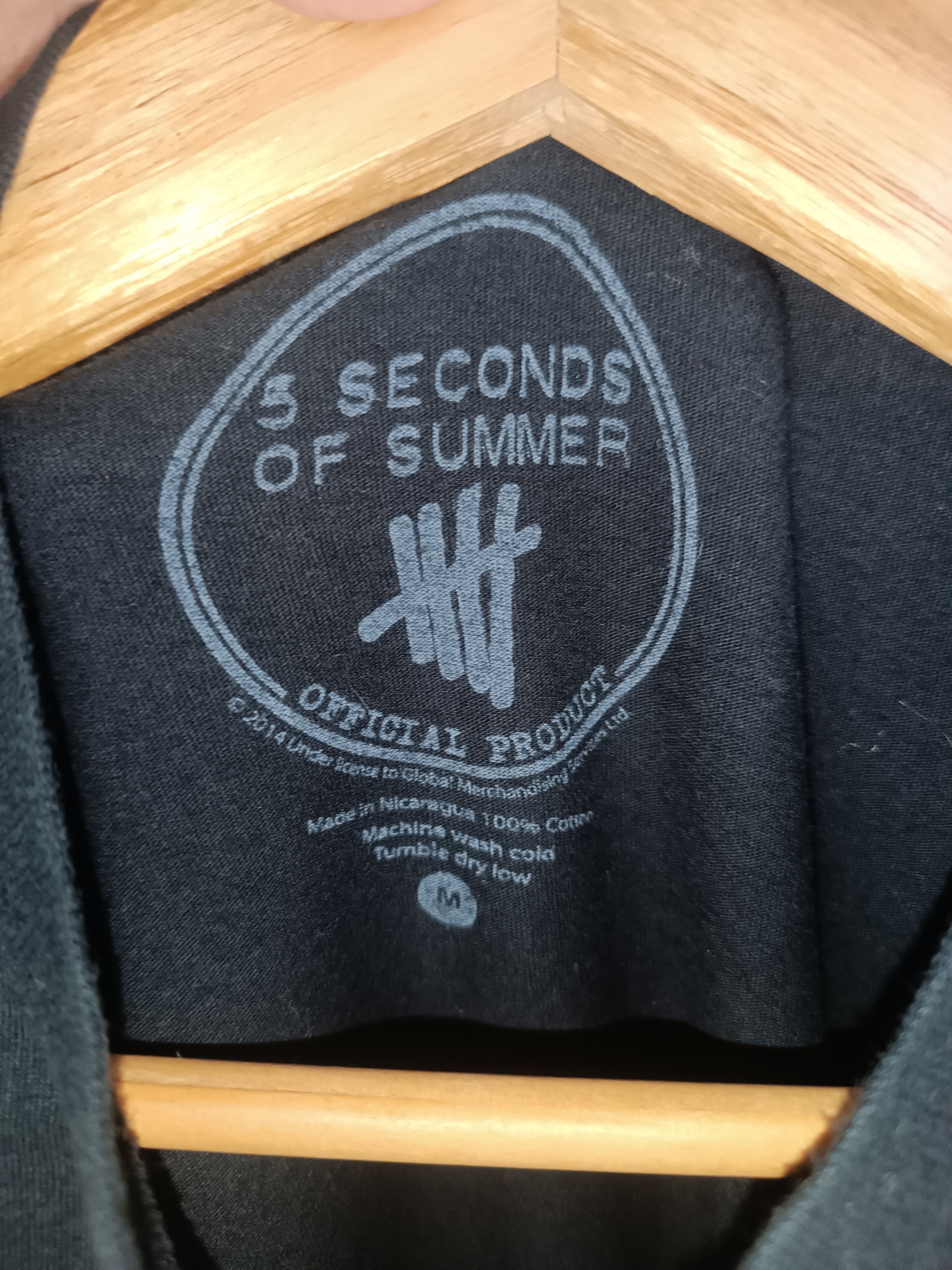 Band Tees VINTAGE 5 SECONDS OF SUMMER TEE VAMPS ONE OK ROCK Size US M / EU 48-50 / 2 - 9 Thumbnail