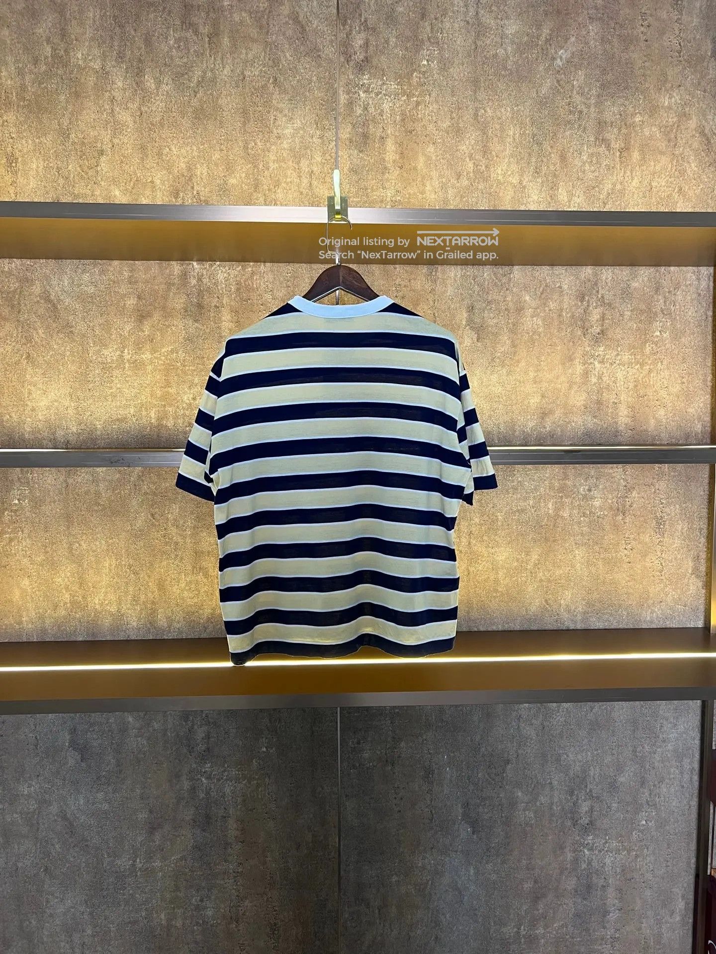 Prada Prada Striped Short Sleeve Shirt 38 NWT Size XS / US 0-2 / IT 36-38 - 2 Thumbnail