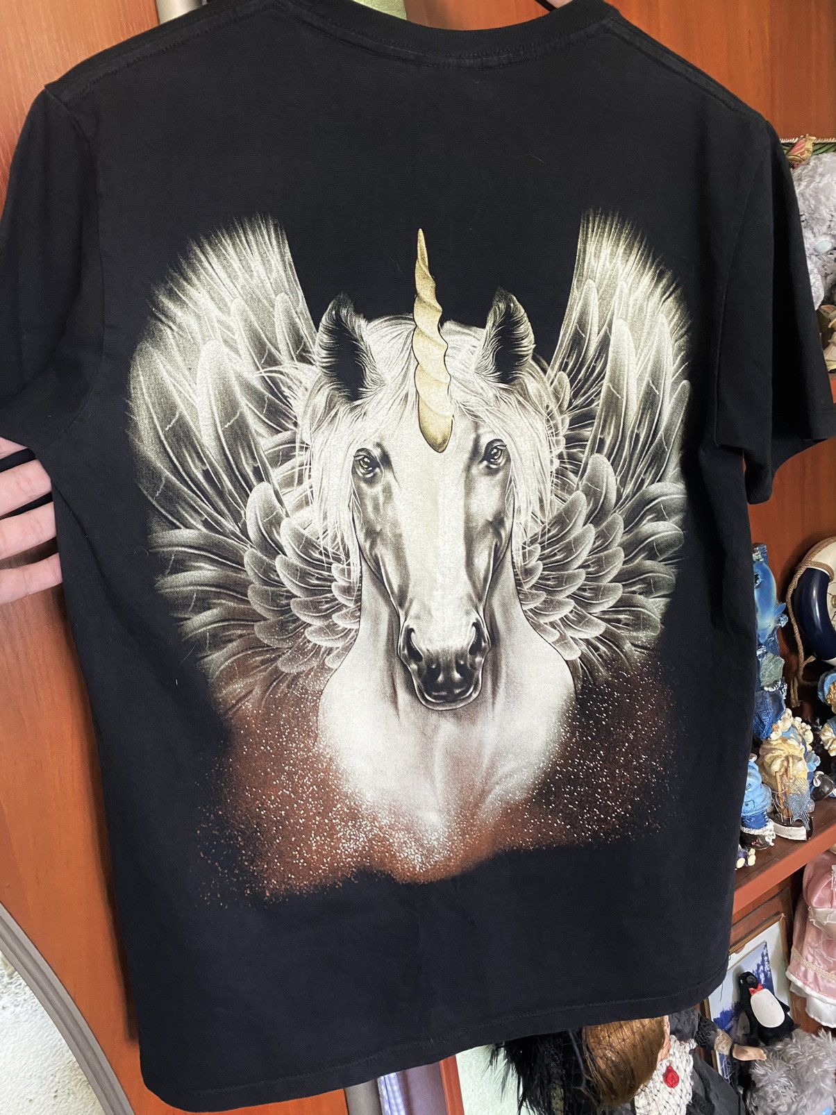 Vintage Rare opium Pegasus Unicorn affliction style Tee Skate Wild Size US M / EU 48-50 / 2 - 6 Thumbnail
