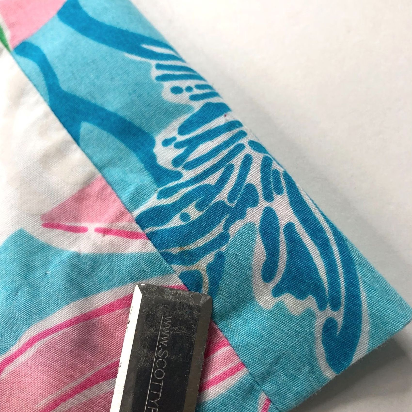 Lilly Pulitzer VINTAGE Lily Pulitzer 8 Skirt Floral Zip Flat Non Lined Mini Womens Short Mids 8 Size 30" / US 8 / IT 44 - 3 Thumbnail