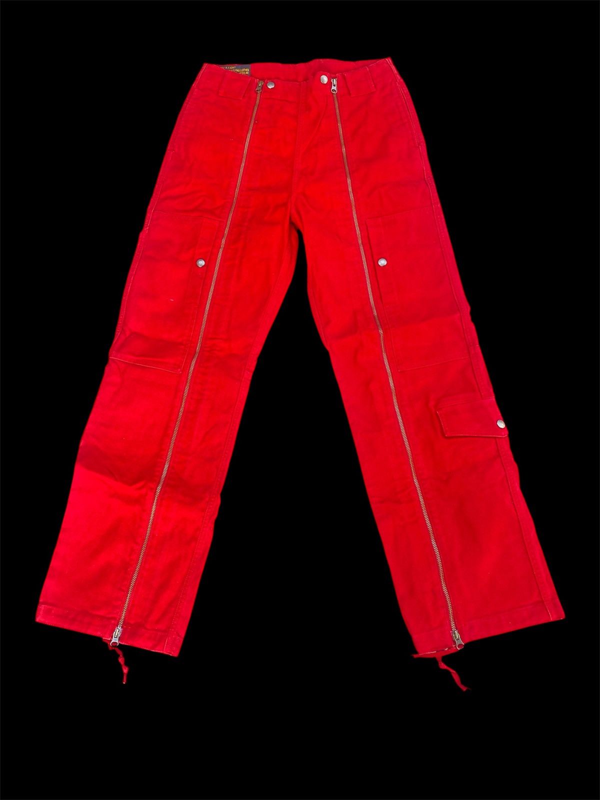 PPFM PPFM Front Zipper Multi Pocket Aviation Navy Tactical Pants Size US 28 / EU 44 - 1 Thumbnail