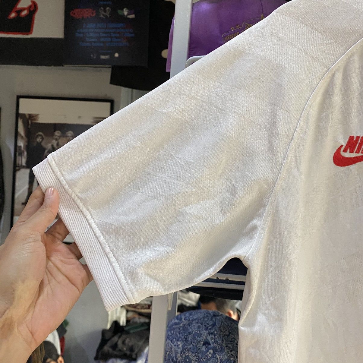 Nike NIKE PSG 2019/20 Third Soccer Jersey Shirt Size US L / EU 52-54 / 3 - 6 Thumbnail