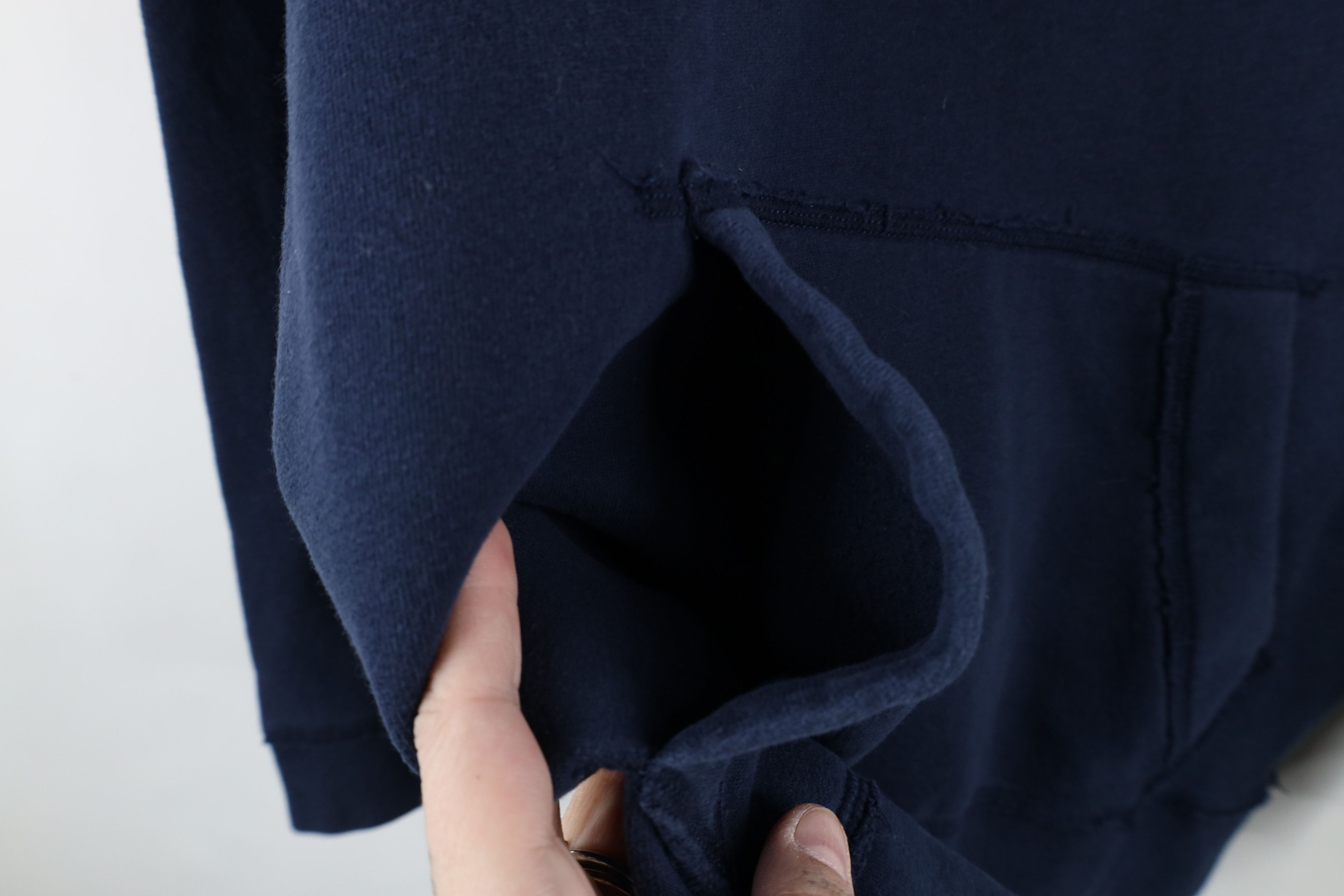 Abercrombie & Fitch × Vintage Vintage Y2K Abercrombie & Fitch Out Box Logo Hoodie Blue Size US S / EU 44-46 / 1 - 6 Thumbnail