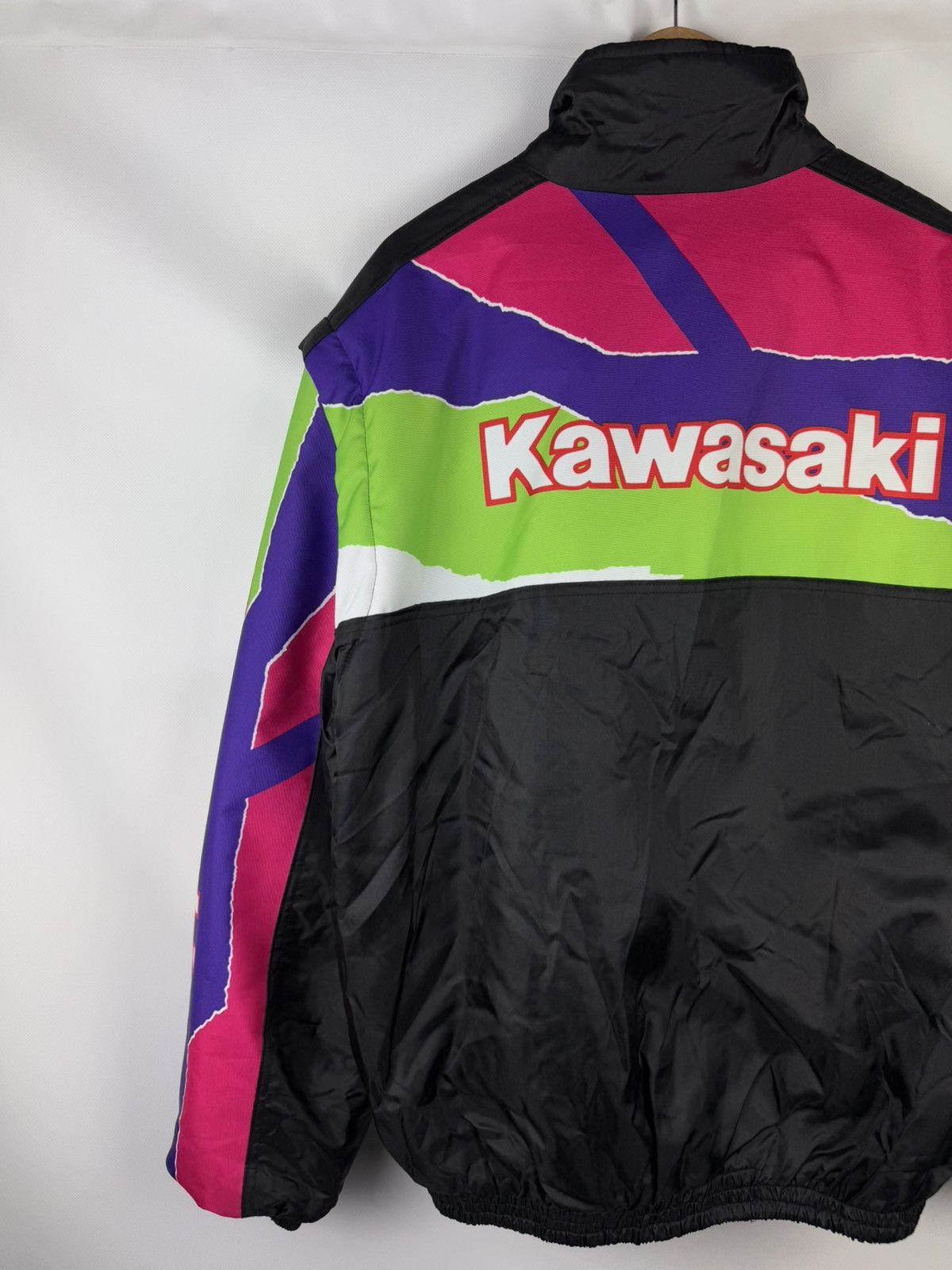 Vintage Kawasaki Vintage Racing Big Logo Transformer Jacket Size US XXL / EU 58 / 5 - 14 Thumbnail