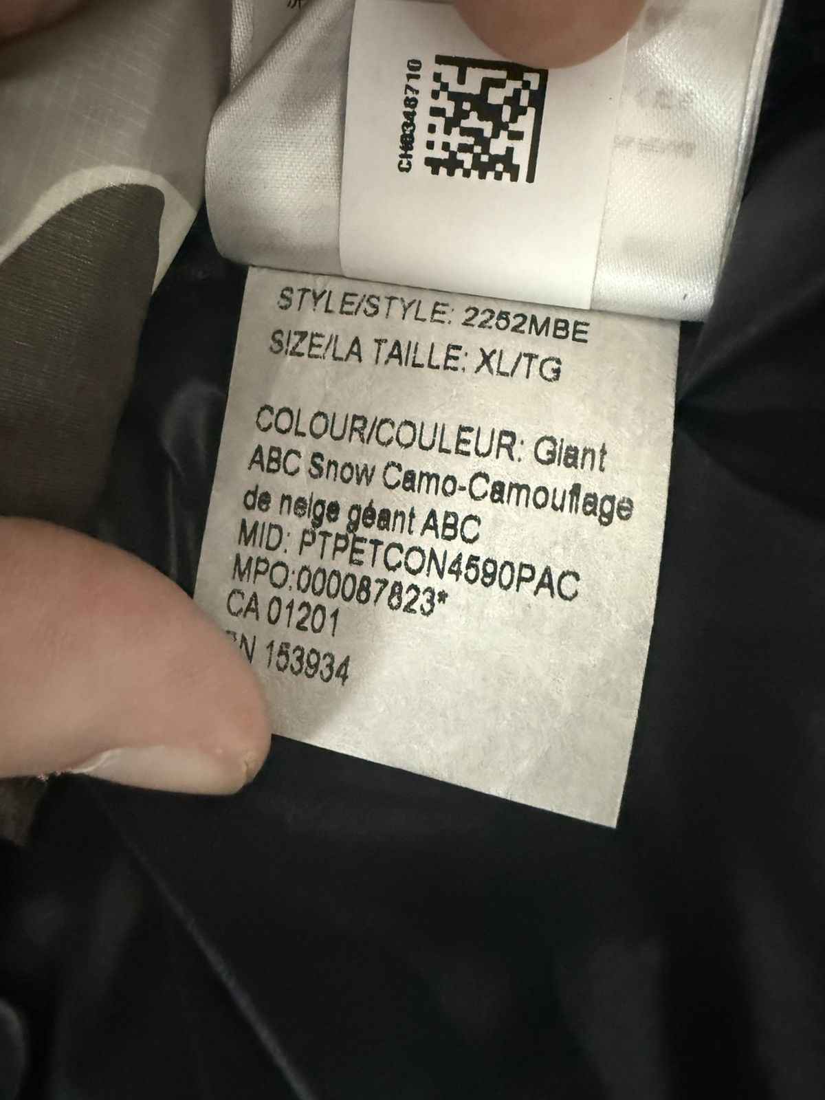 Bape Bape x Canada Goose Puffer Size US XL / EU 56 / 4 - 25 Thumbnail