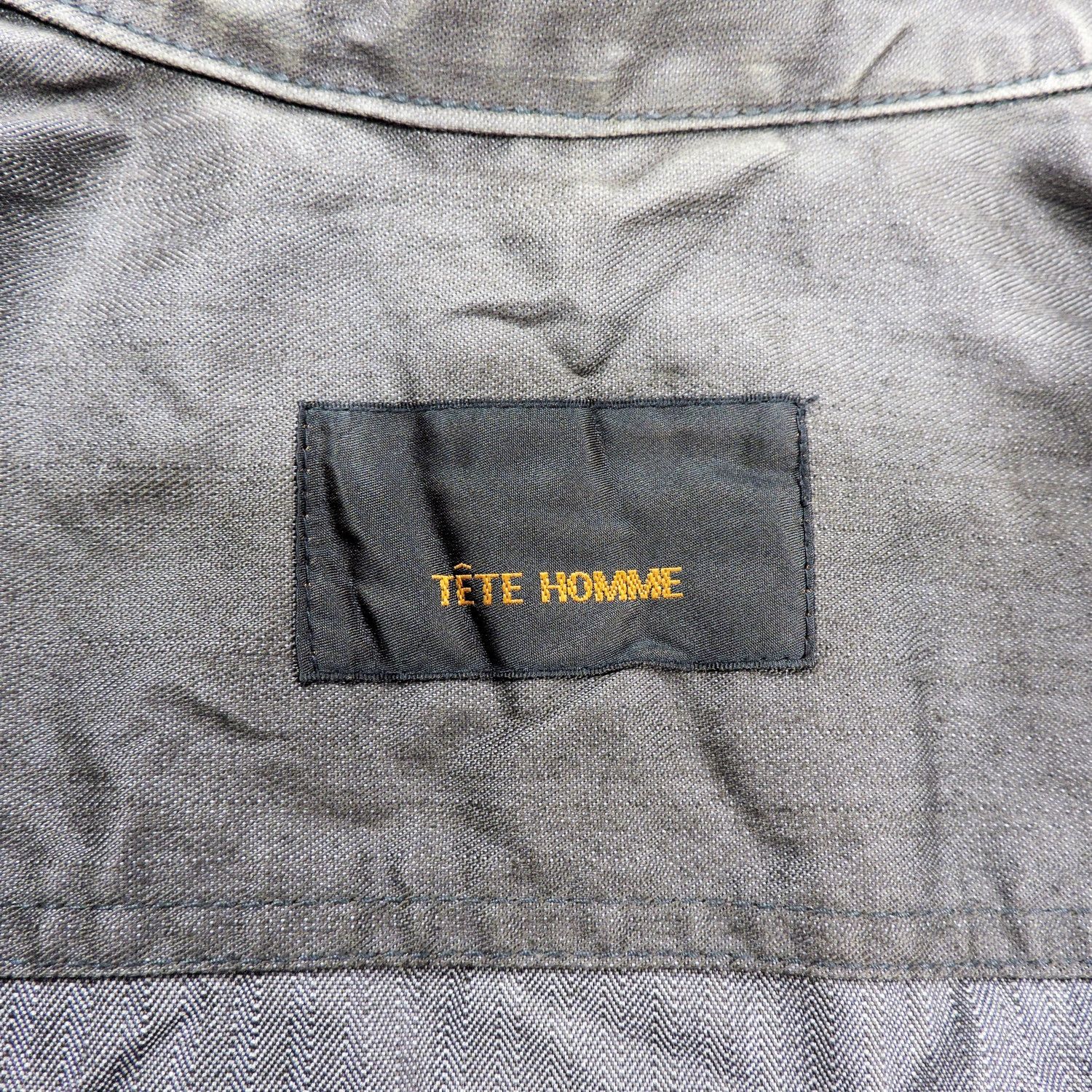 Tete Homme TÊTE HOMME BLACK DENIM JACKET Size US M / EU 48-50 / 2 - 3 Thumbnail