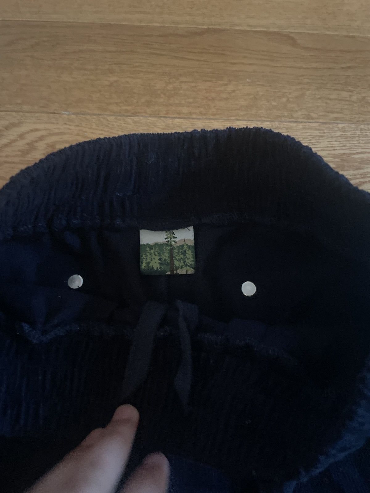 Vintage Except studios navy corduroy shorts Size US 31 - 2 Thumbnail