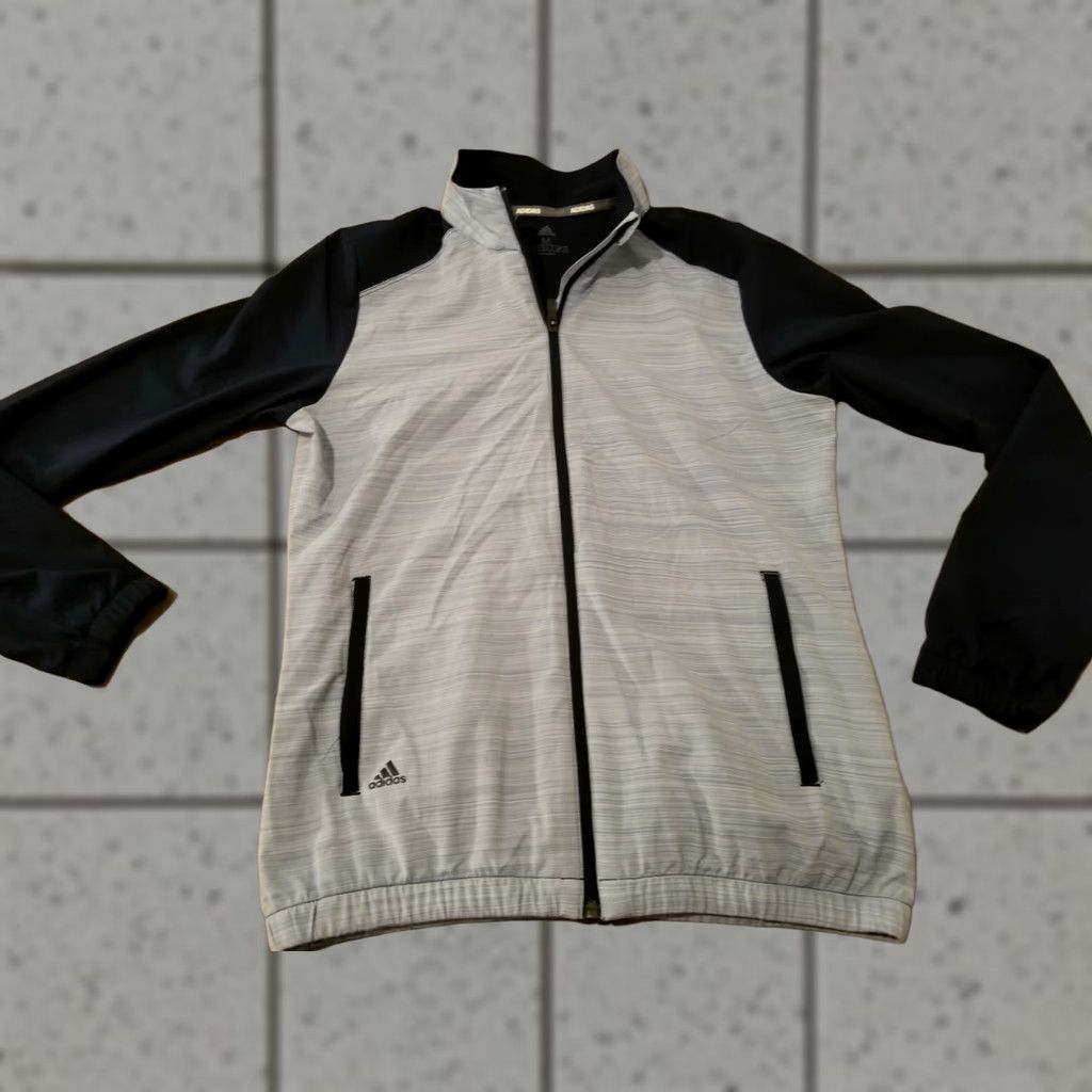 Adidas adidas Jacket Mens Athletic Medium Blue Shirt Coat? Size US M / EU 48-50 / 2 - 1 Thumbnail