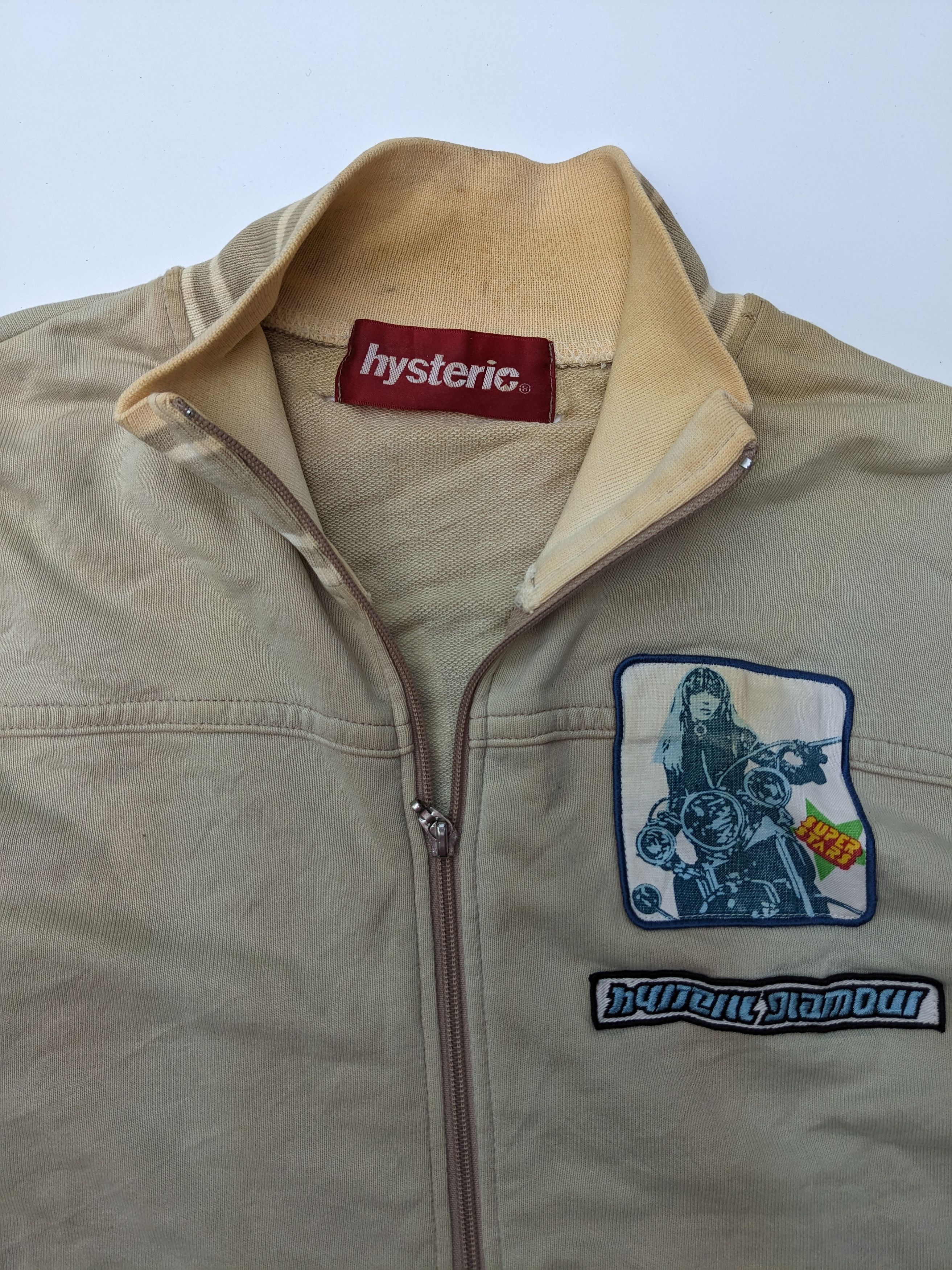 Hysteric Glamour × Vintage Vintage Hysteric Glamour zipper jacket Size US S / EU 44-46 / 1 - 7 Thumbnail