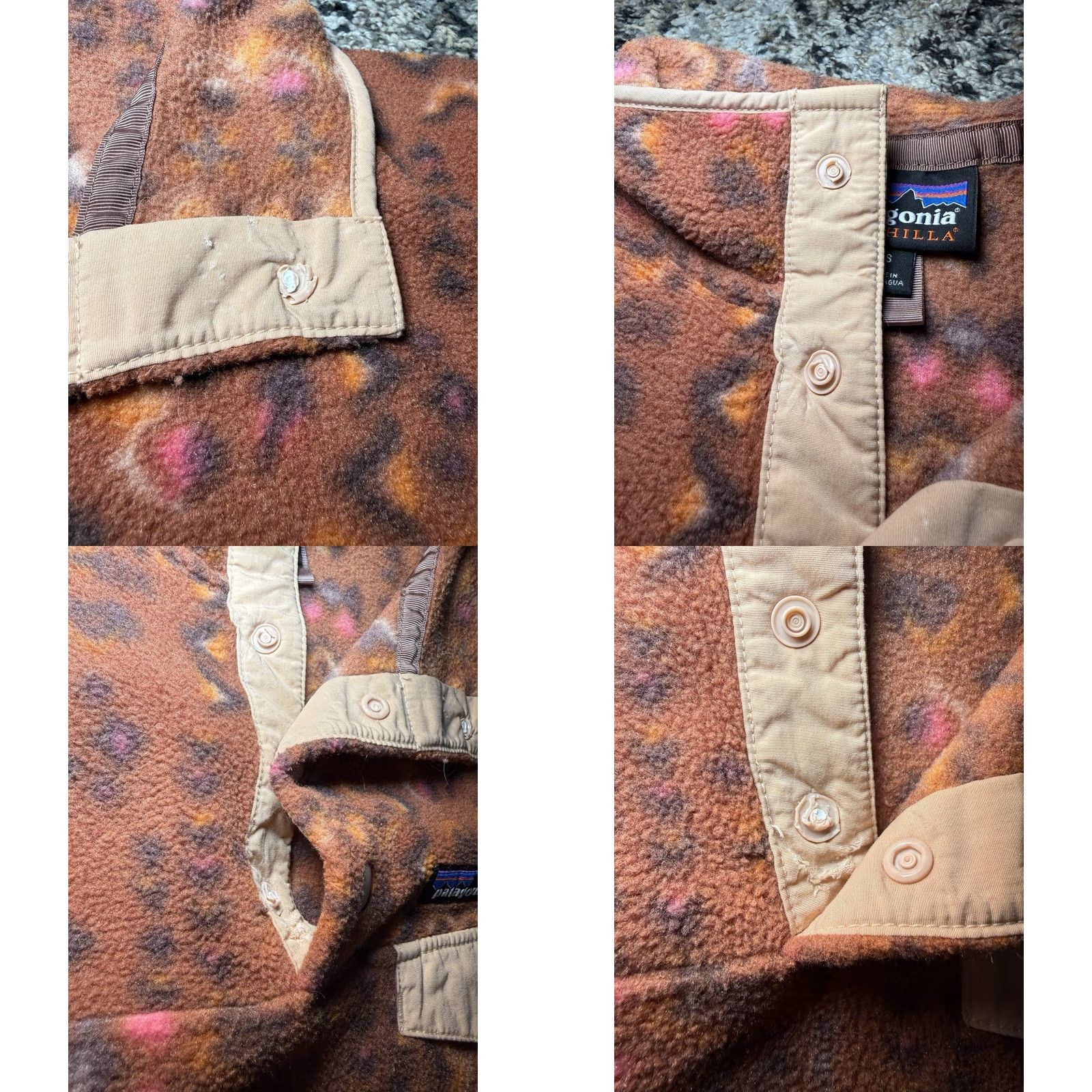 Patagonia Patagonia Synchilla Snap T Fleece Womens XS Aztec Wandering Woods **AS IS FLAWS* Size XS / US 0-2 / IT 36-38 - 8 Thumbnail