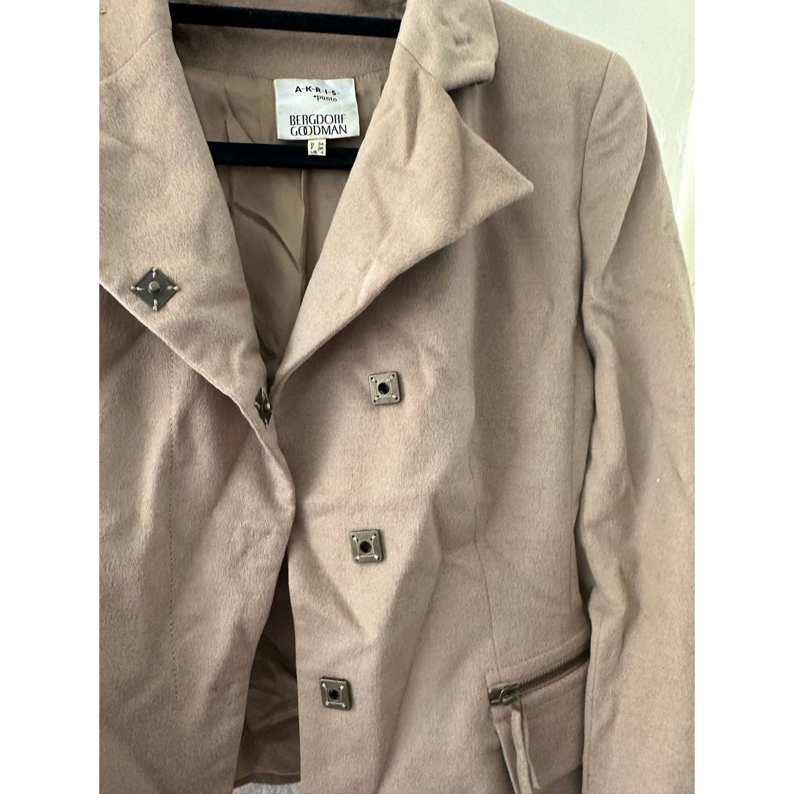 Akris AKRIS punto Bergdorf Goodman Wool Jacket 4 Size S / US 4 / IT 40 - 3 Thumbnail