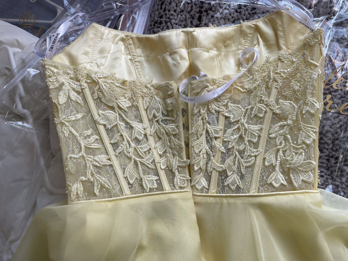 princess polly gold mini dress Sherri Hill Style 55929 | Sherri Hill Dresses main image 0
