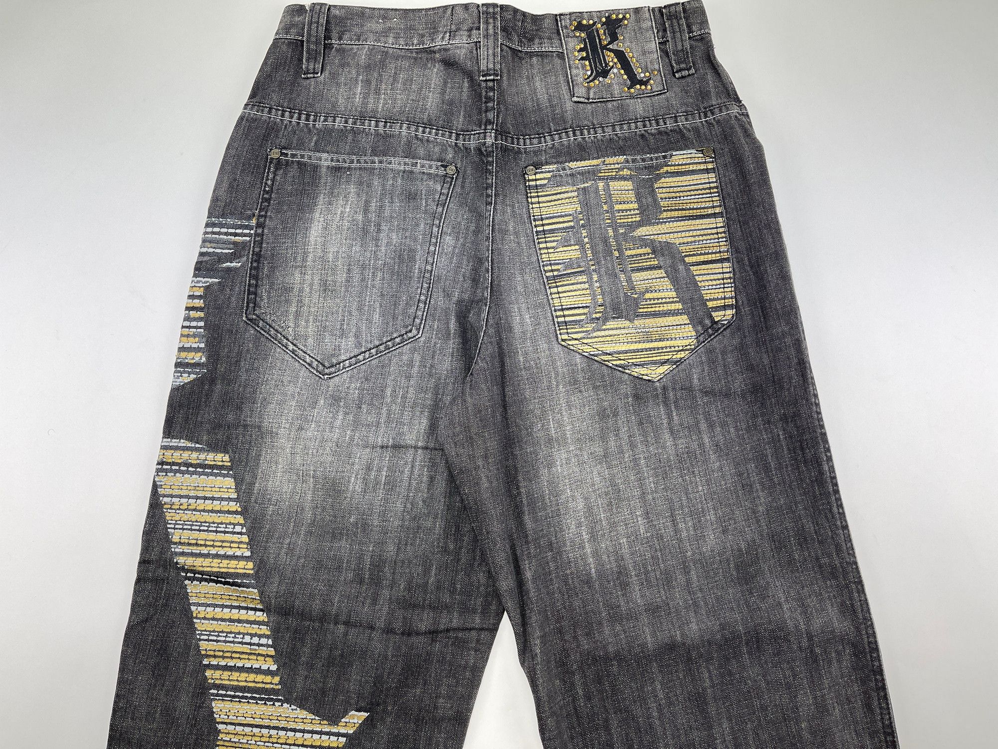 Karl Kani KARL KANI jeans, baggy, vintage Kani jeans, 90s hip hop W 32 Size US 32 / EU 48 - 7 Thumbnail