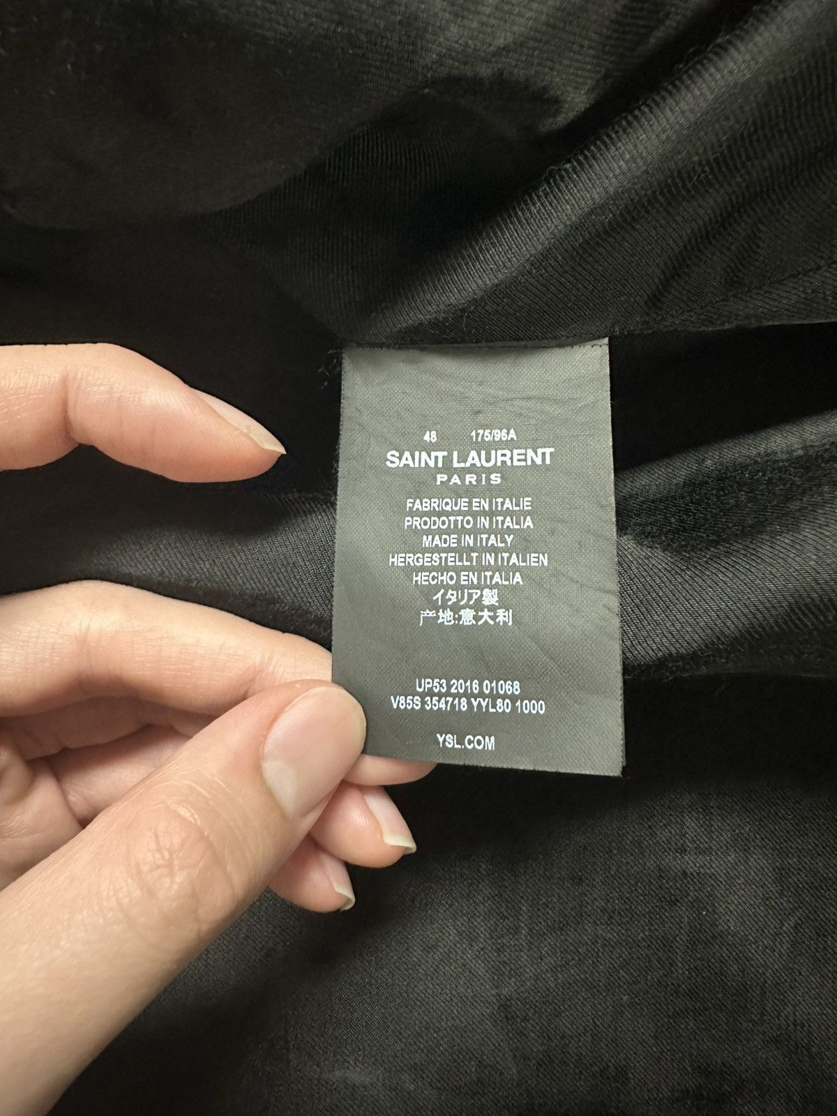 Saint Laurent Paris Saint Laurent Teddy Jacket Size US M / EU 48-50 / 2 - 11 Thumbnail