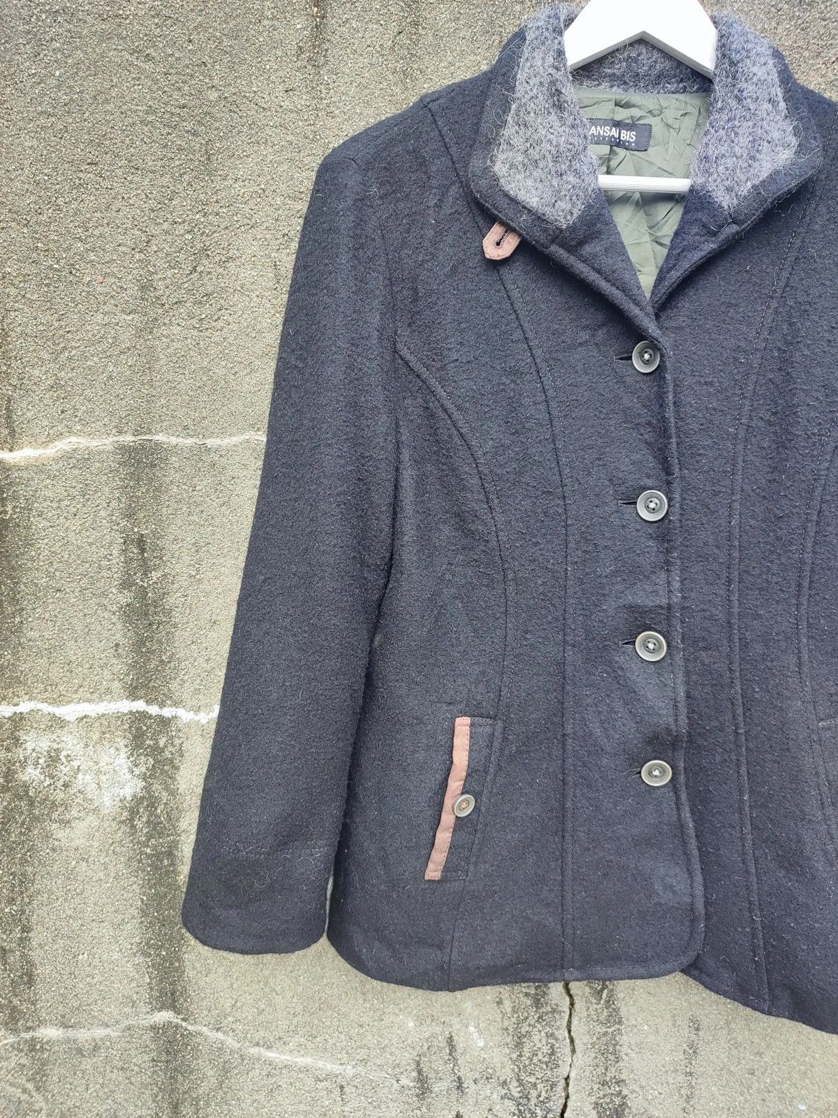 Japanese Brand × Kansai Yamamoto × Vintage Vintage Kansai Bis Collection Wool Jacket Size M / US 6-8 / IT 42-44 - 4 Thumbnail