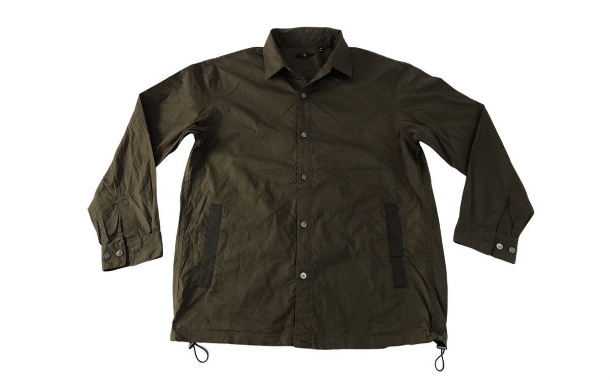 Jil Sander Jill Sander Button Up Shirt Work Wear Plain Minimalist Size US M / EU 48-50 / 2 - 1 Thumbnail