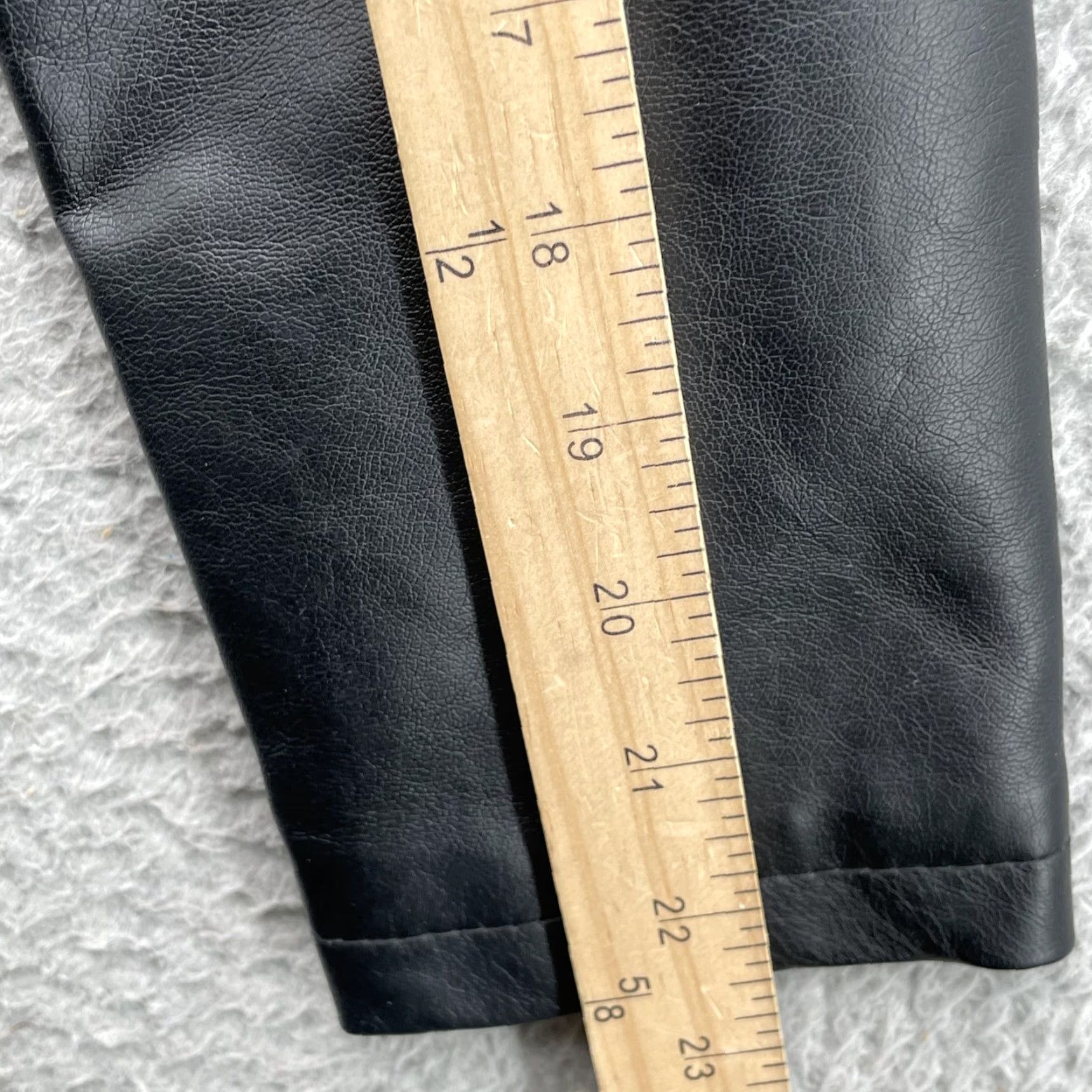 Vintage Joujou Moto Biker Jacket Womens Large Black Vegan Leather Motorcycle 90's Grunge Jacket L Black Womens Size L / US 10 / IT 46 - 7 Thumbnail