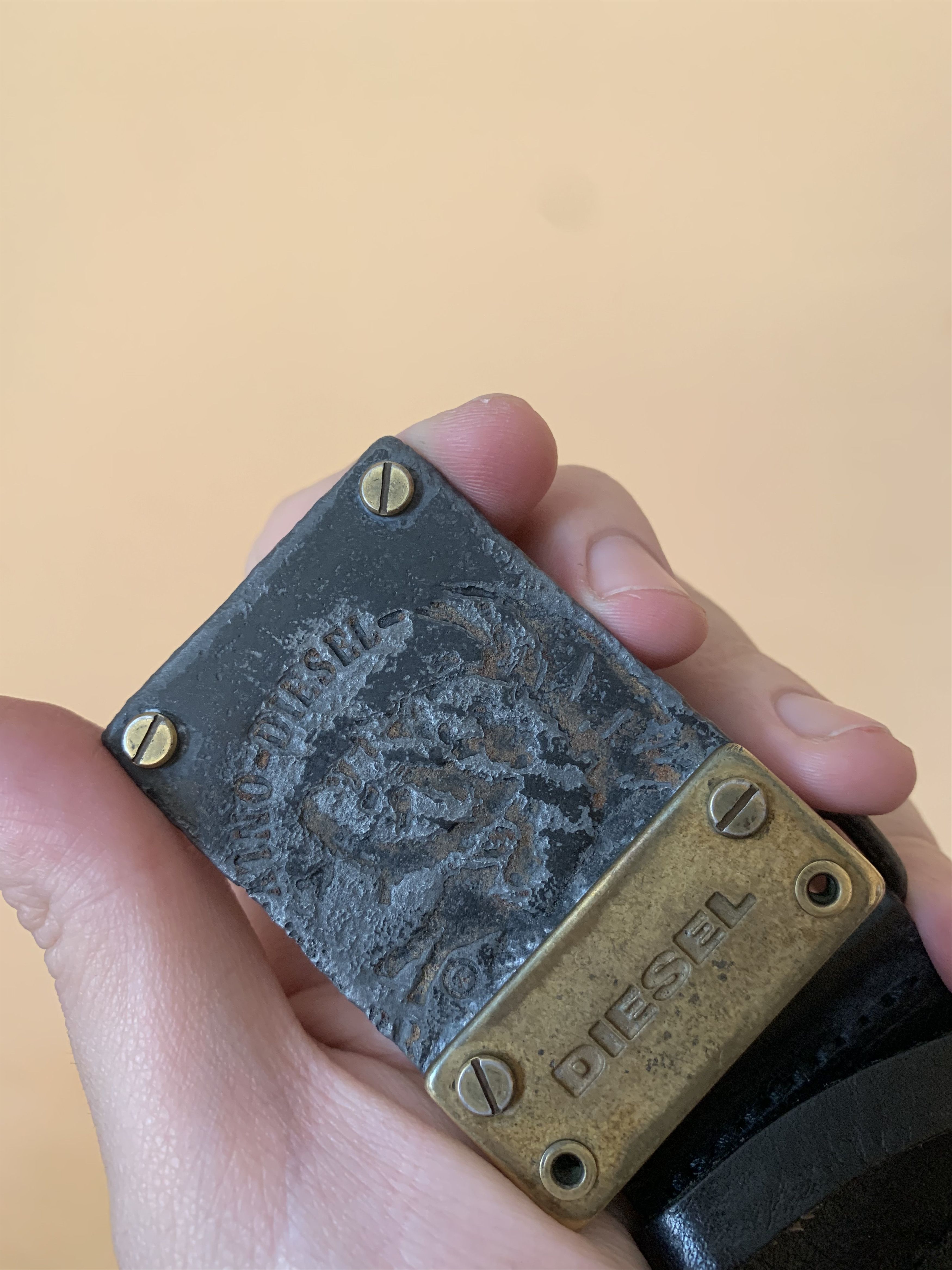 Diesel Vintage Y2K Diesel Leather Belt Size ONE SIZE - 3 Thumbnail
