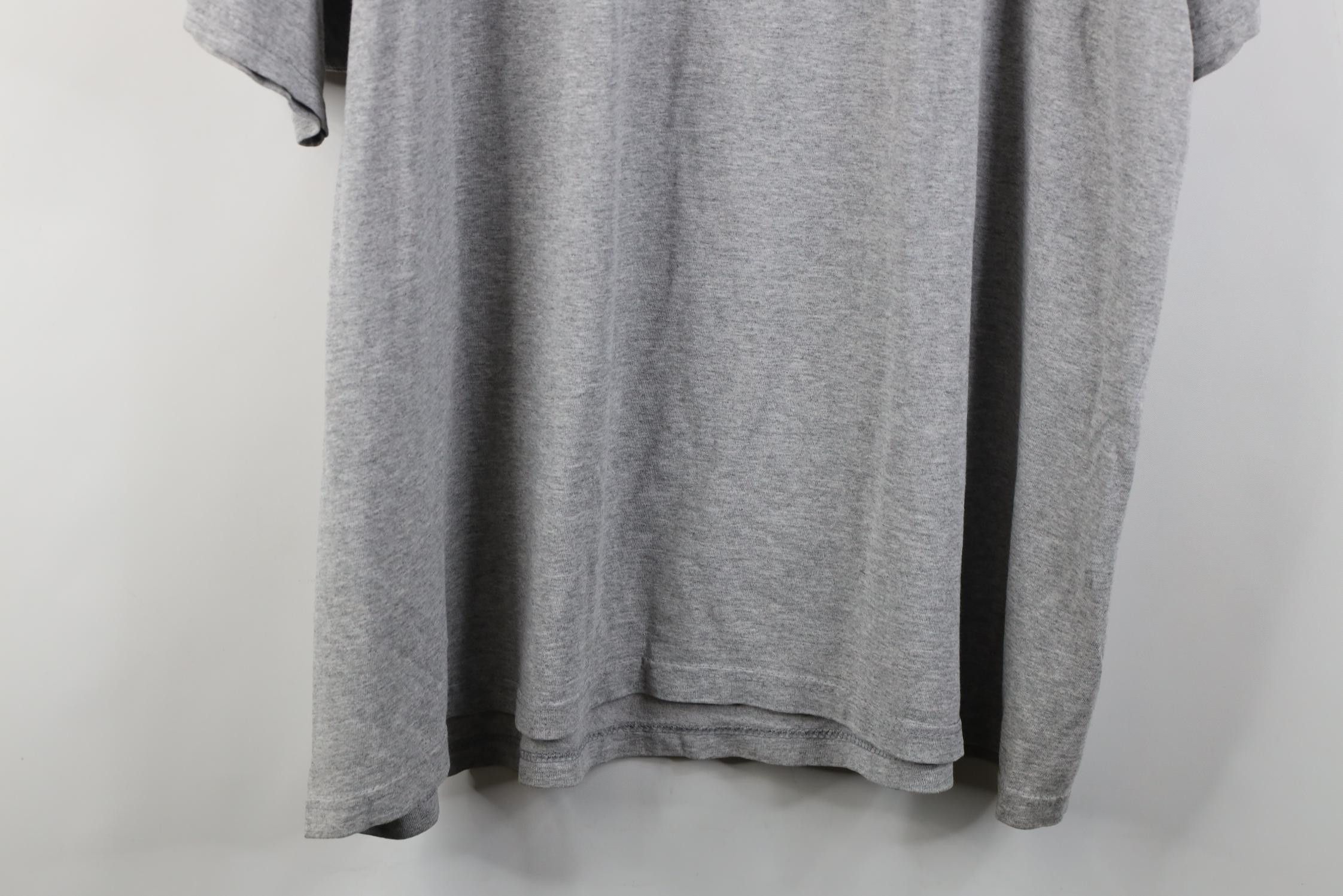 Fila Vintage 90s Y2K Fila Box Logo Short Sleeve T-Shirt Gray Size US XXL / EU 58 / 5 - 13 Thumbnail