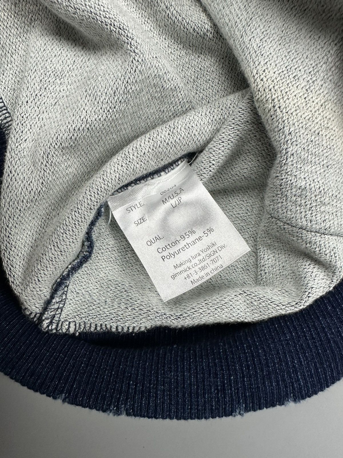 Japanese Brand Vanquish Sashiko Boro Zipper Hoodie Size US L / EU 52-54 / 3 - 8 Thumbnail