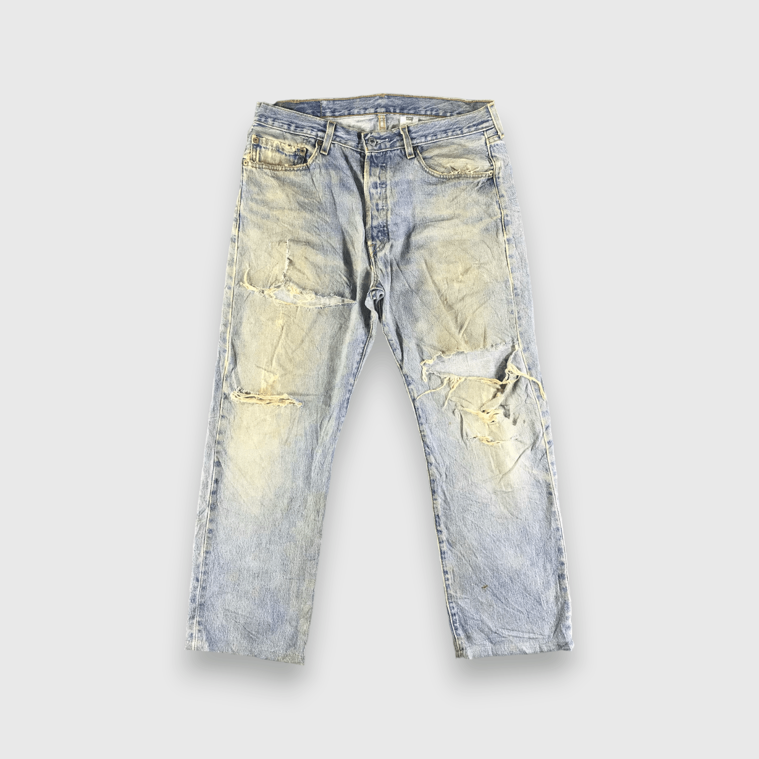 Levi's Vintage 90s Levis 501 Jeans-J3743 Size US 35 - 1 Thumbnail