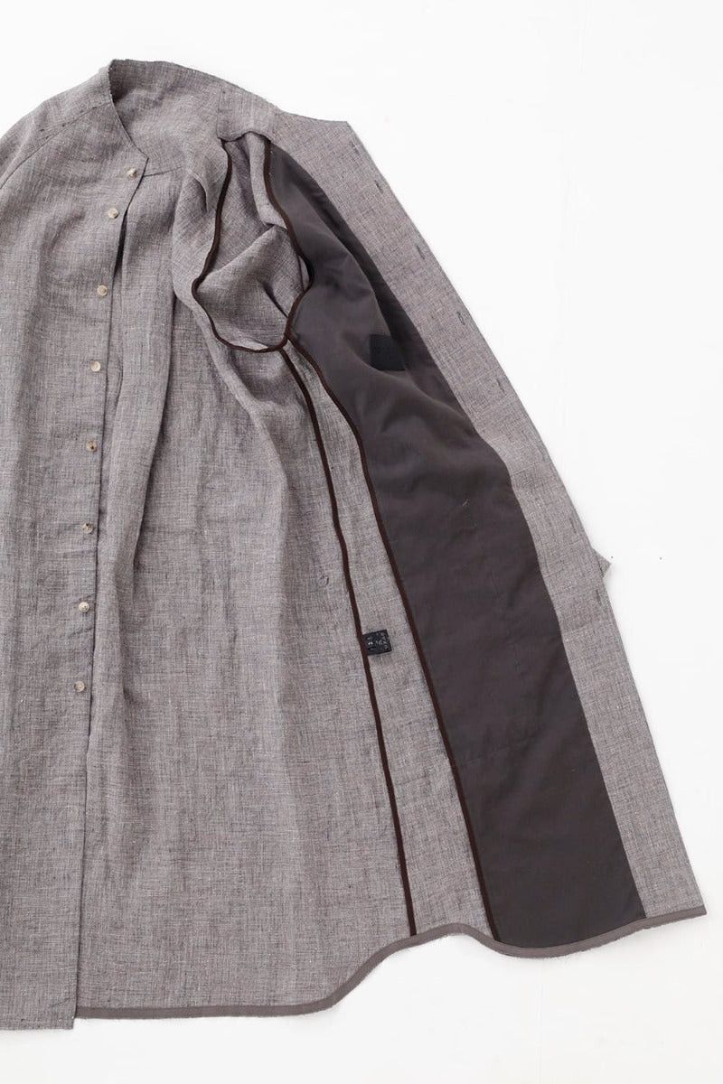 Devoa 100% Ramie Long Shirt JP 1 US S-M Size US S / EU 44-46 / 1 - 20 Thumbnail