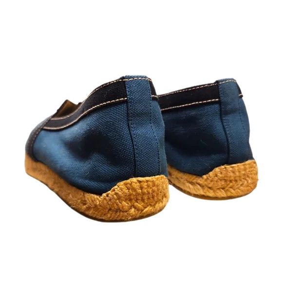 Christian Louboutin Men's Blue Canvas Espadrilles Size US 9 / EU 42 - 4 Thumbnail