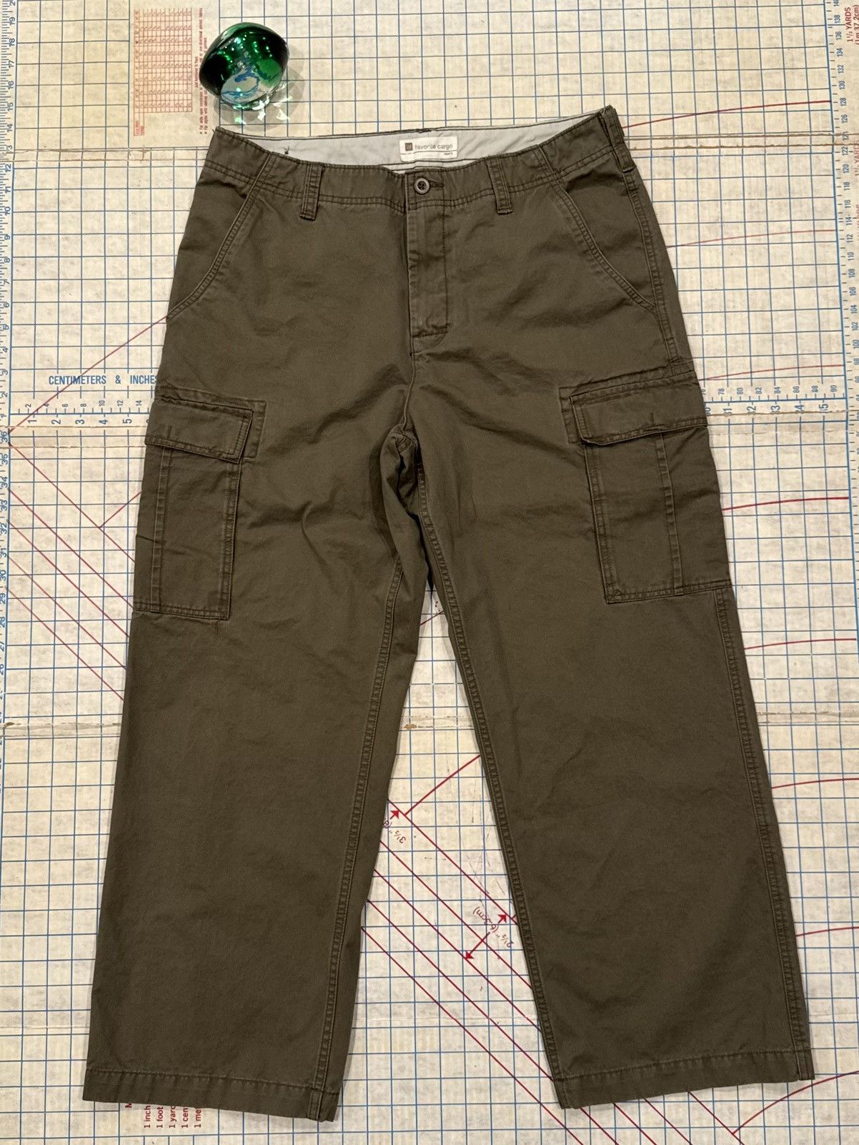 Gap Gap Favourite Cargo Wide Leg Cargo Pants Mens Size 36 Khaki Size US 36 / EU 52 - 1 Thumbnail