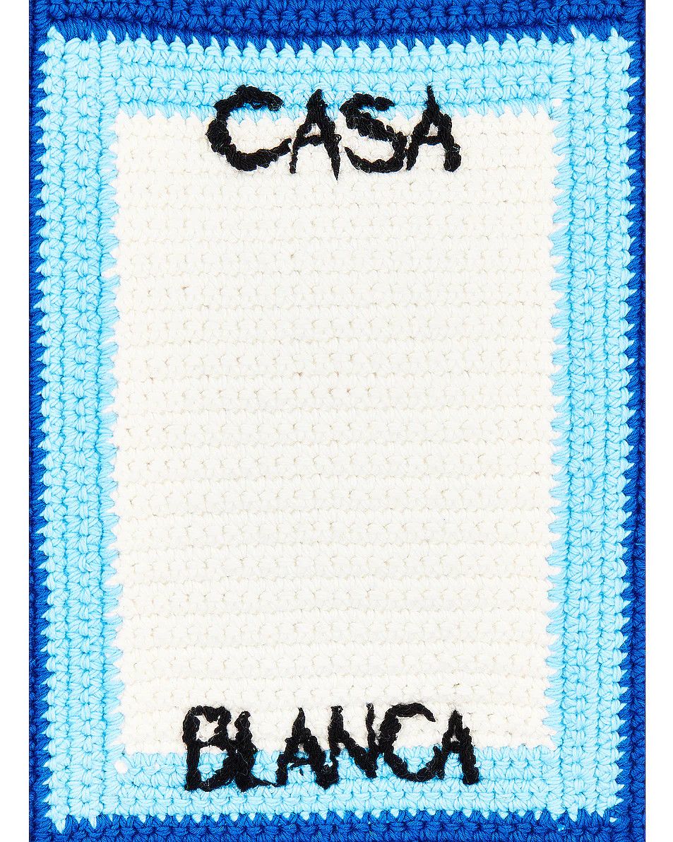 Casablanca o1mle1124 Size: OS Crochet Bag in Blue Size ONE SIZE - 6 Thumbnail
