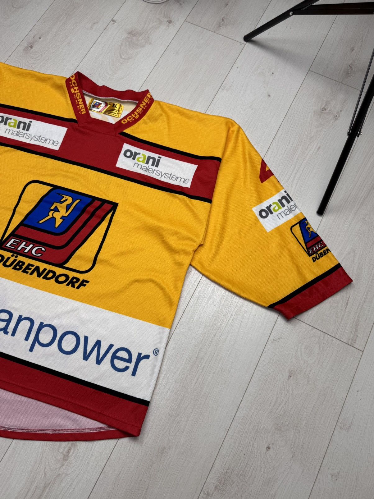 NHL OCHSNER Ehc Dubendorf #4 FRANK Swiss Hockey Jersey Size XL Size US XL / EU 56 / 4 - 3 Thumbnail