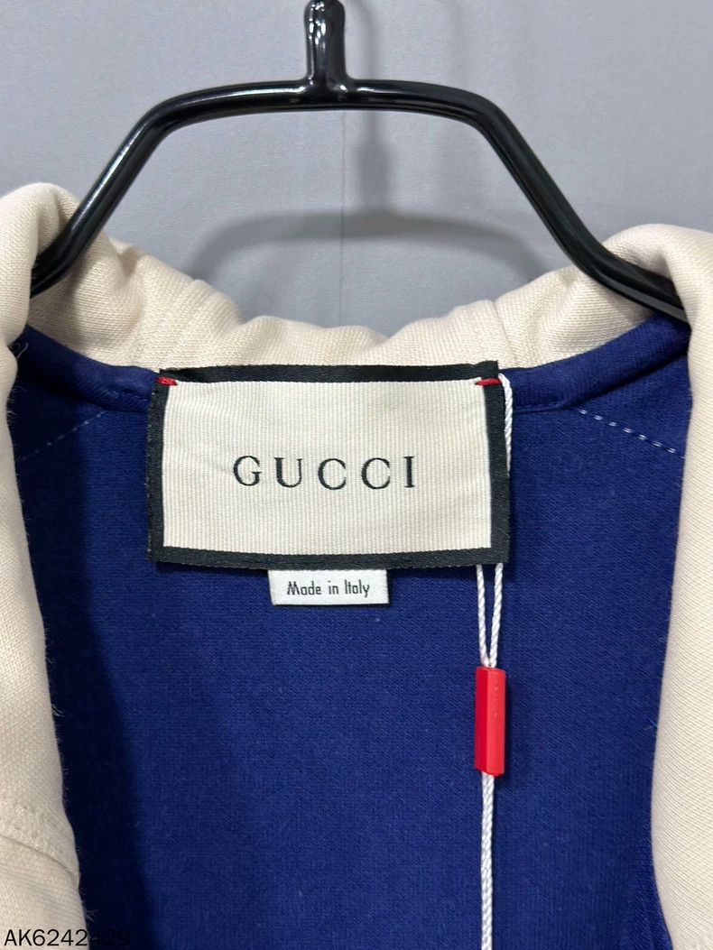Gucci Gucci Double G string logo hooded jacket 2501-Nextarrow Size US S / EU 44-46 / 1 - 5 Thumbnail