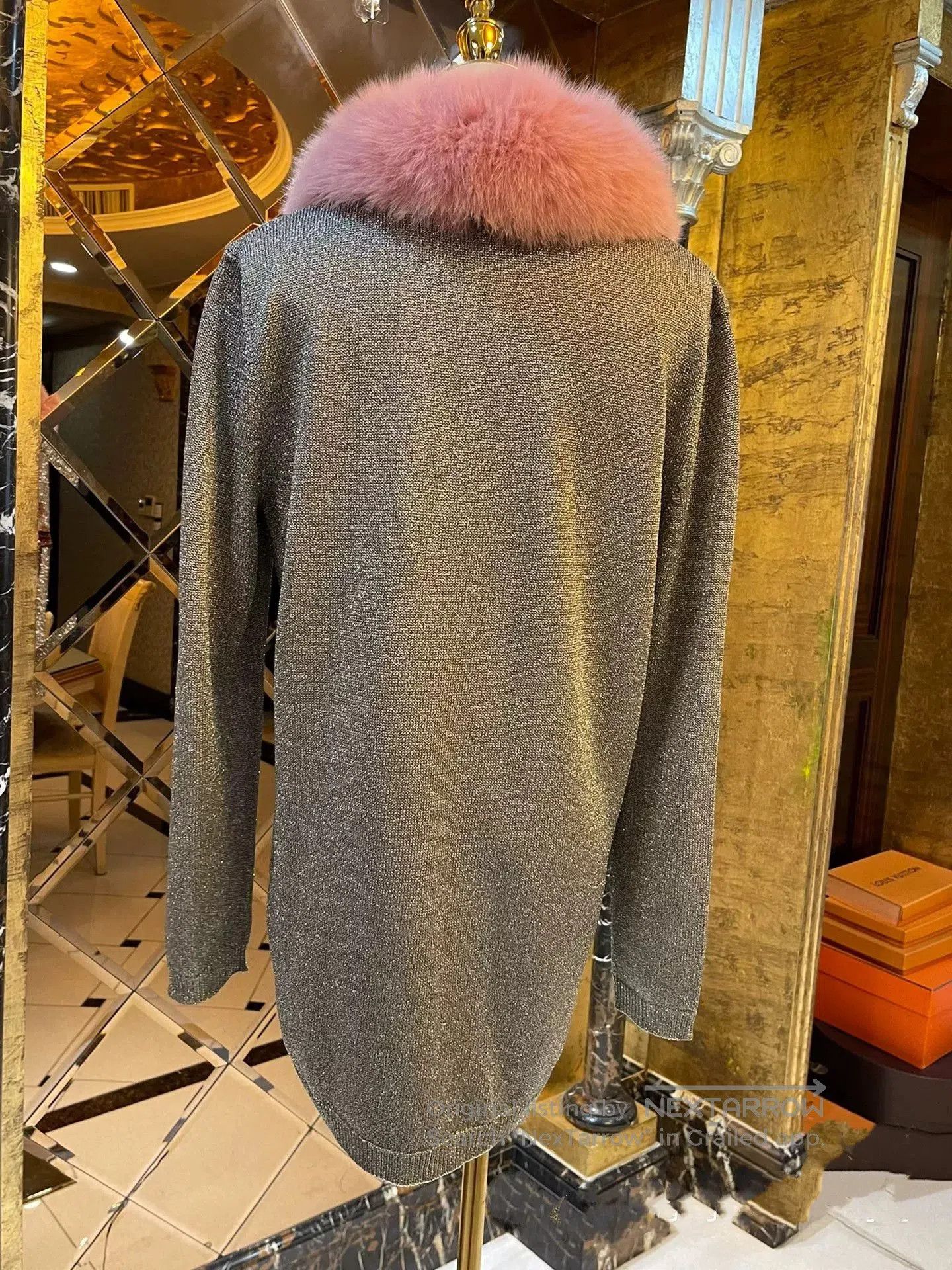 Saint Laurent Paris Saint Laurent Flamingo Starfish Cardigan. Size M / US 6-8 / IT 42-44 - 3 Thumbnail