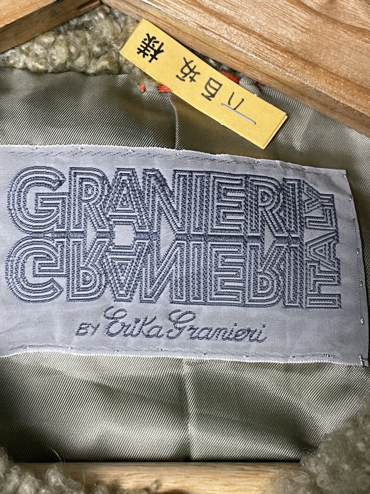 Japanese Brand × Vintage Erika Granieri Brand Wool Fur Coat (59) Size US S / EU 44-46 / 1 - 9 Thumbnail
