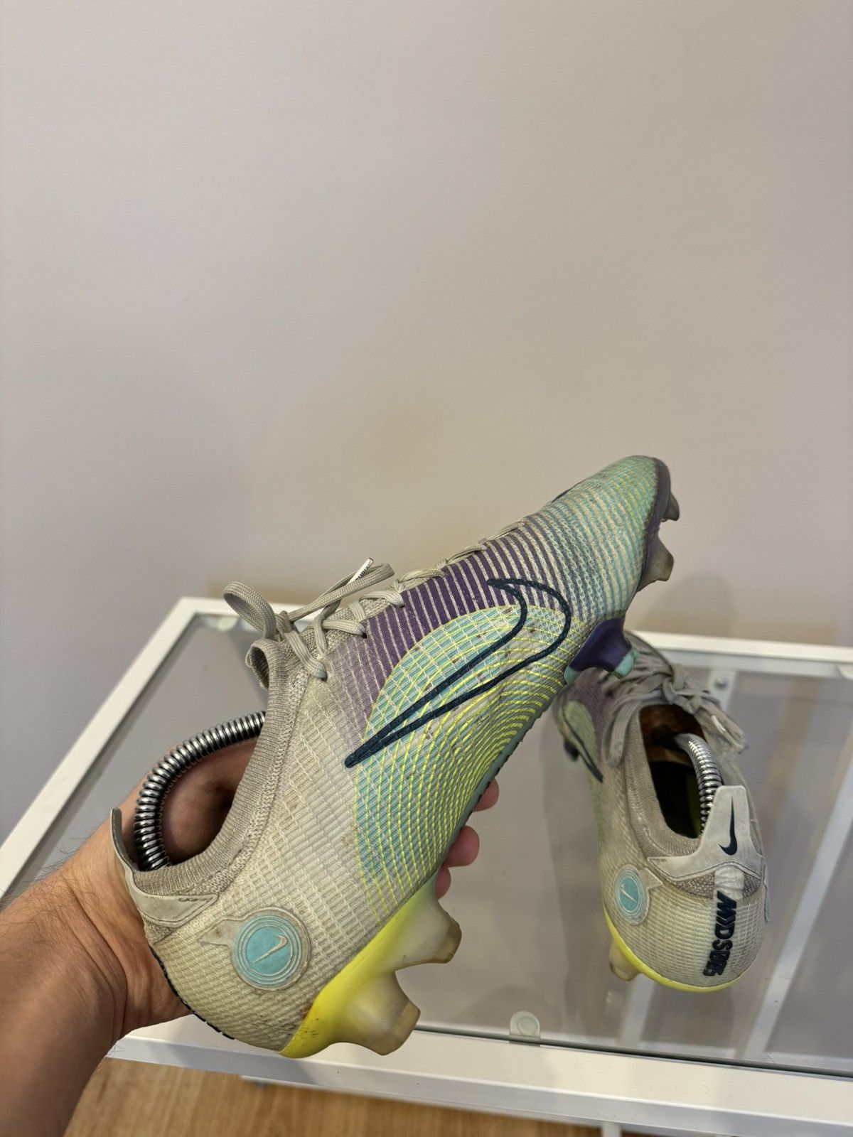 Nike Nike Mercurial Men's Vapor 14 Elite MDS FG Cleats CV0987-375 Size US 8 / EU 41 - 5 Thumbnail