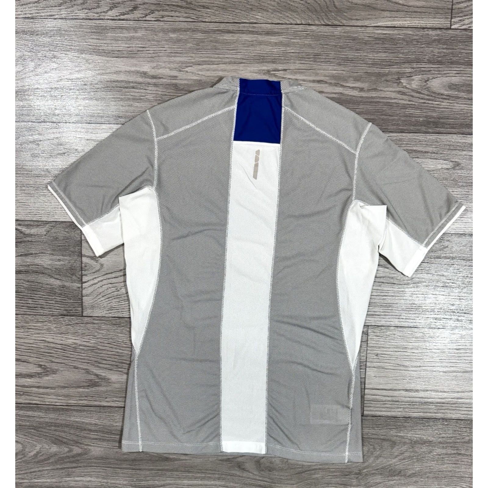Salomon Salomon Shirt Mens S Gray White ActiveDry Running & Jogging AdvancedSkin Size US S / EU 44-46 / 1 - 2 Thumbnail
