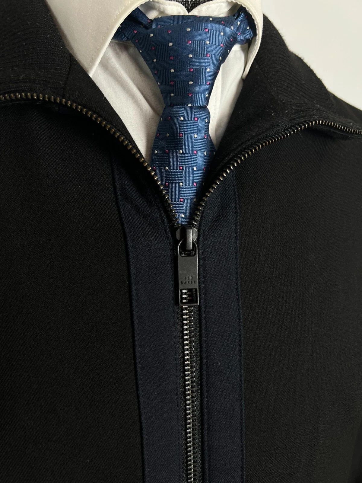 Ted Baker Ted Baker London Full Zip Black Casual Bomber Jacket Size 3 Size US M / EU 48-50 / 2 - 5 Thumbnail