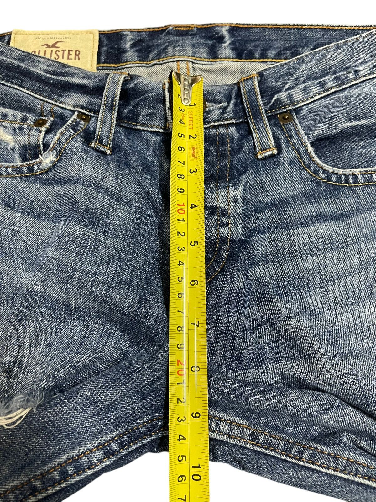 Sugar Cane Vintage Japanese Brand Blue Wash Distressed Style Loose Jean Size US 30 / EU 46 - 15 Thumbnail
