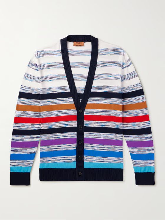 Missoni o1y0225 Cardigan in Multicolor Size US M / EU 48-50 / 2 - 1 Thumbnail