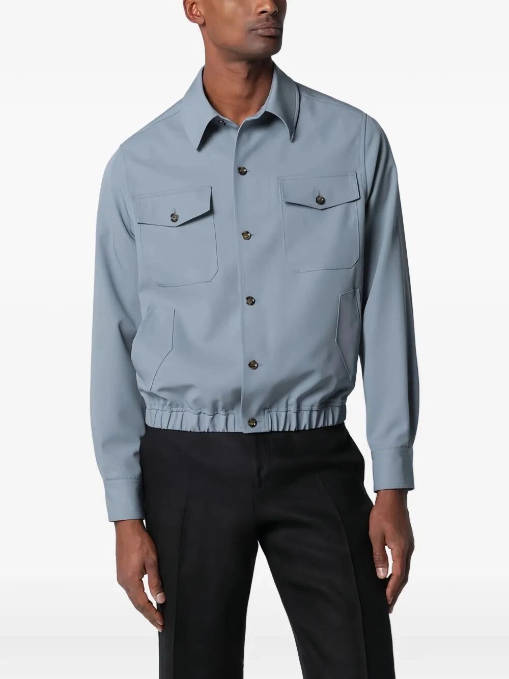 Lardini Shirt Jacket Size US M / EU 48-50 / 2 - 1 Thumbnail